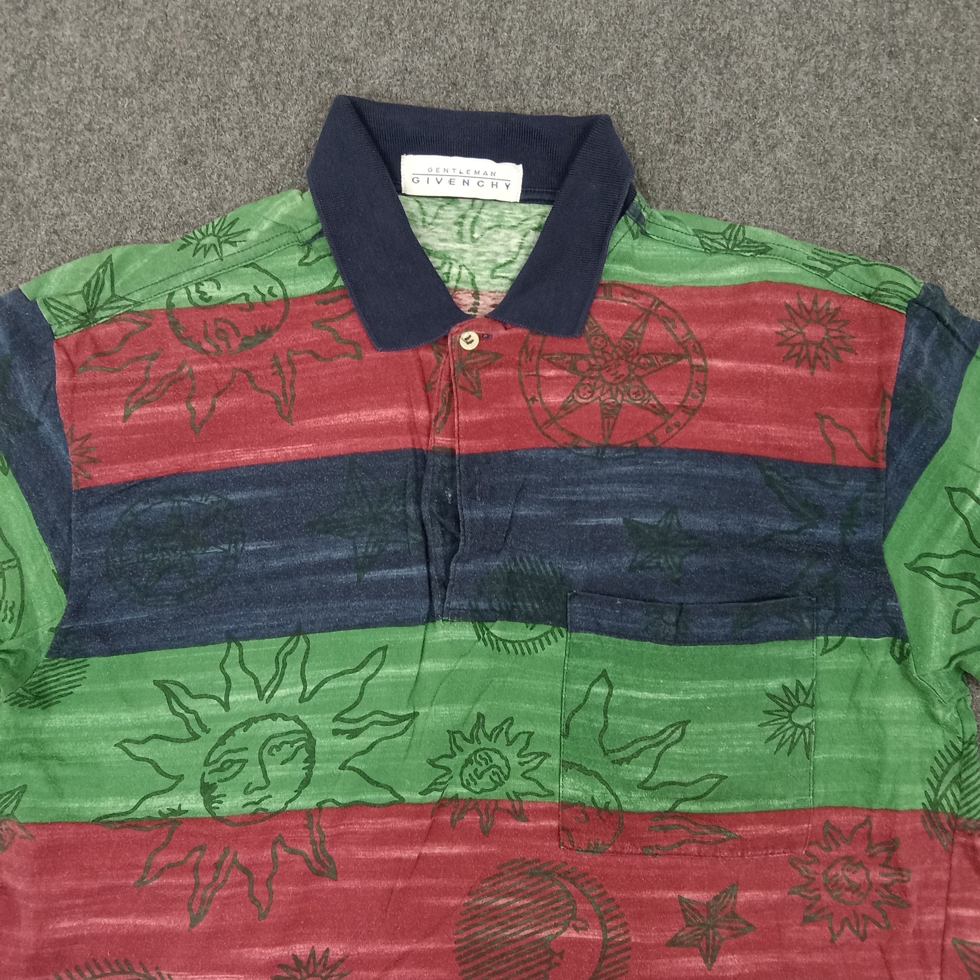 Givenchy × Vintage Gentleman Givenchy Italian Brand Polos Size US M / EU 48-50 / 2 - 2 Thumbnail
