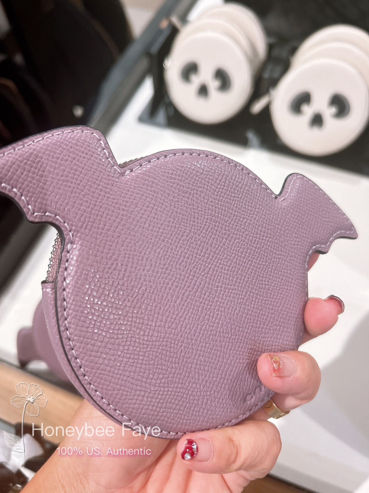 Coach Coin Case With Halloween Bat CW465 Size ONE SIZE - 2 Thumbnail
