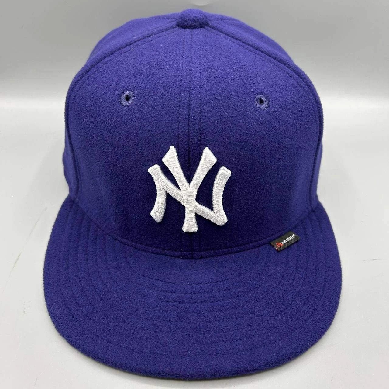 New Era New York Yankees Hat Men 7 1/2 Blue Gray MLB Fitted Cap New Size ONE SIZE - 1 Thumbnail