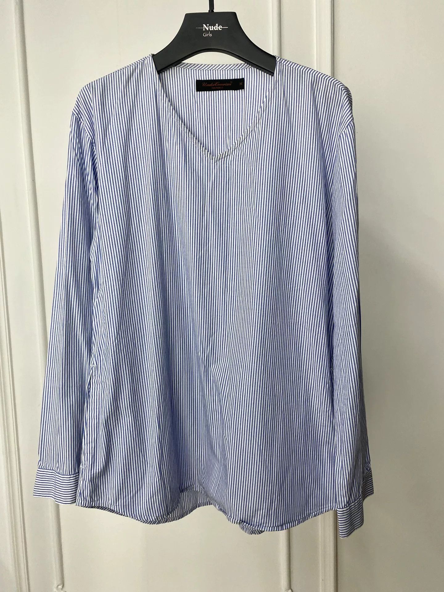 Striped Graphic Long Sleeve Shirt