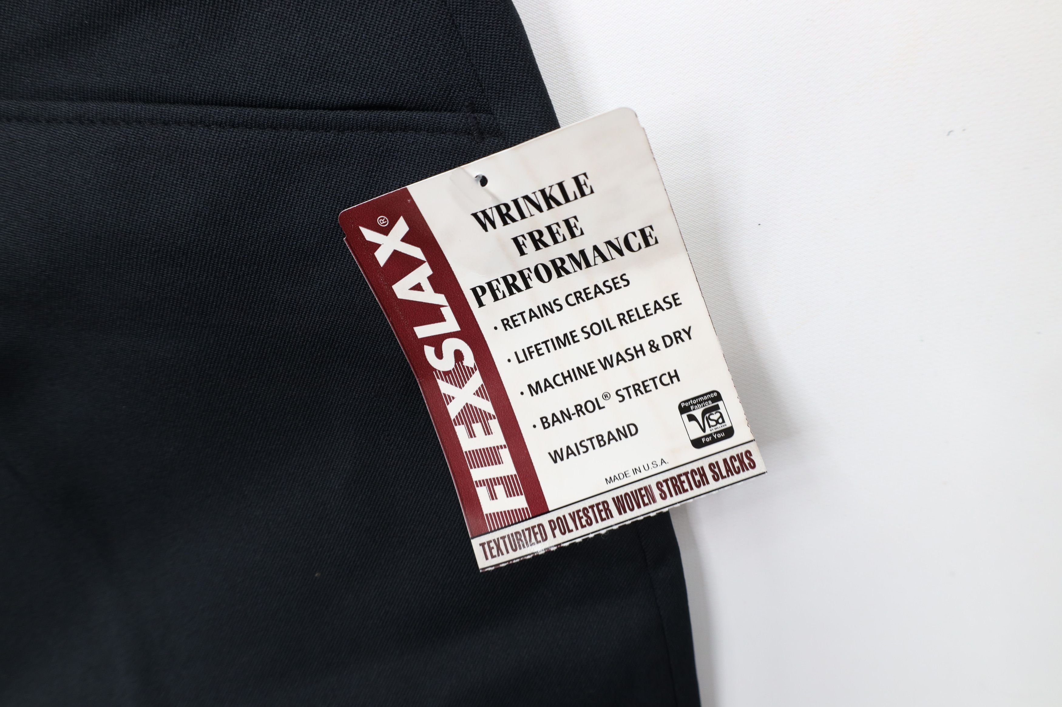 Vintage Deadstock Vintage 70s Streetwear Leg Chino Pants Black USA Size US 36 / EU 52 - 5 Thumbnail