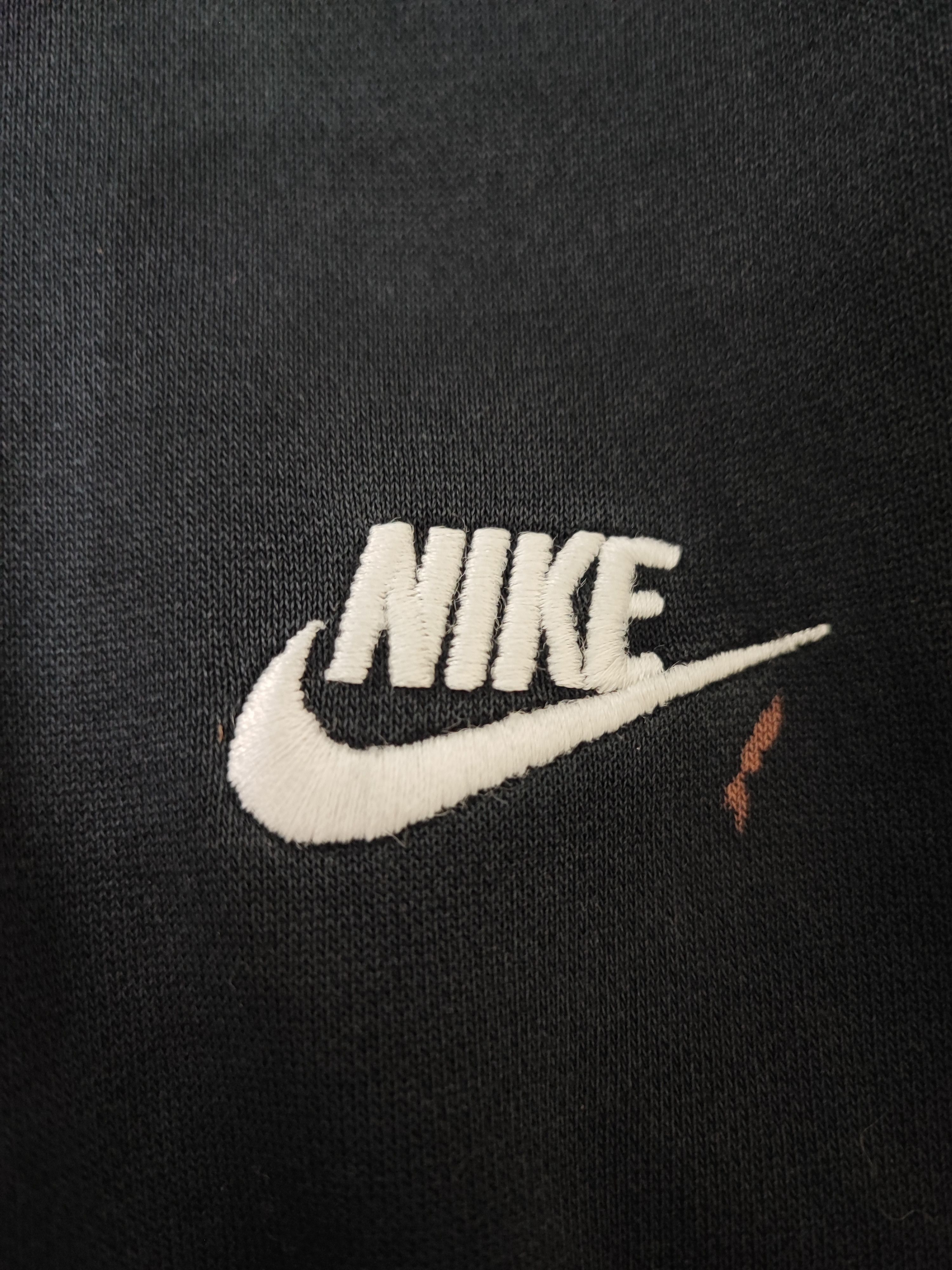 Nike Vintage Y2K Nike Mini Swoosh Boxy Faded / Thrashed Hoodie Size US XL / EU 56 / 4 - 9 Thumbnail
