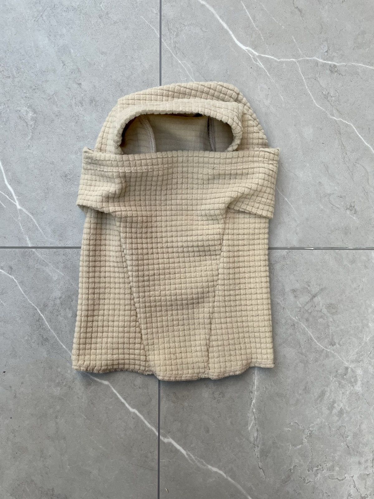 Vintage Dune Textured Sand Balaclava Ski Mask Size ONE SIZE - 4 Thumbnail