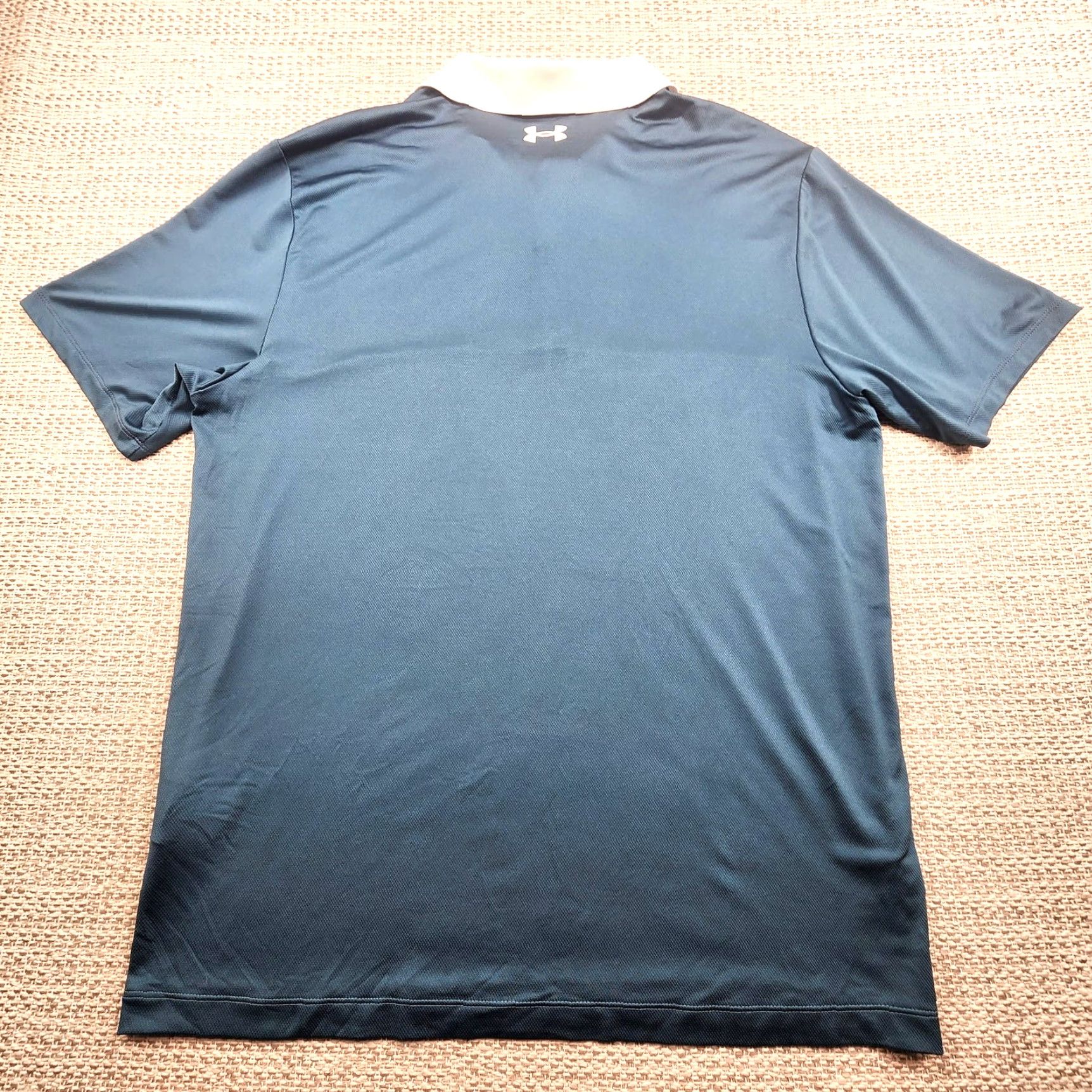 Under Armour Under Armour Polo Shirt Mens L Blue Performance Polo Golf Athletic Lightweight Size US L / EU 52-54 / 3 - 5 Thumbnail