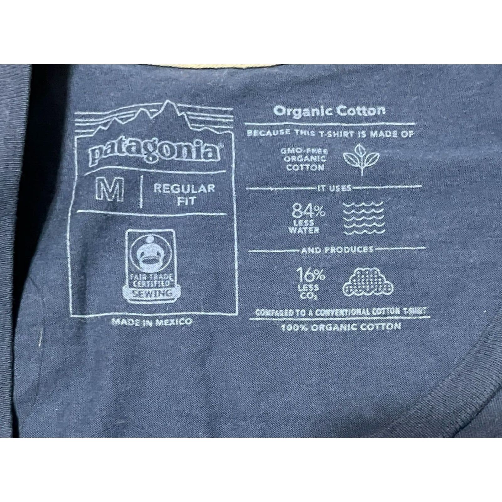 Patagonia Patagonia Shirt Mens Size Medium Blue Regular Fit Pocket Crew Neck Short Sleeve T-Shirt Graphic Print Size US M / EU 48-50 / 2 - 7 Thumbnail