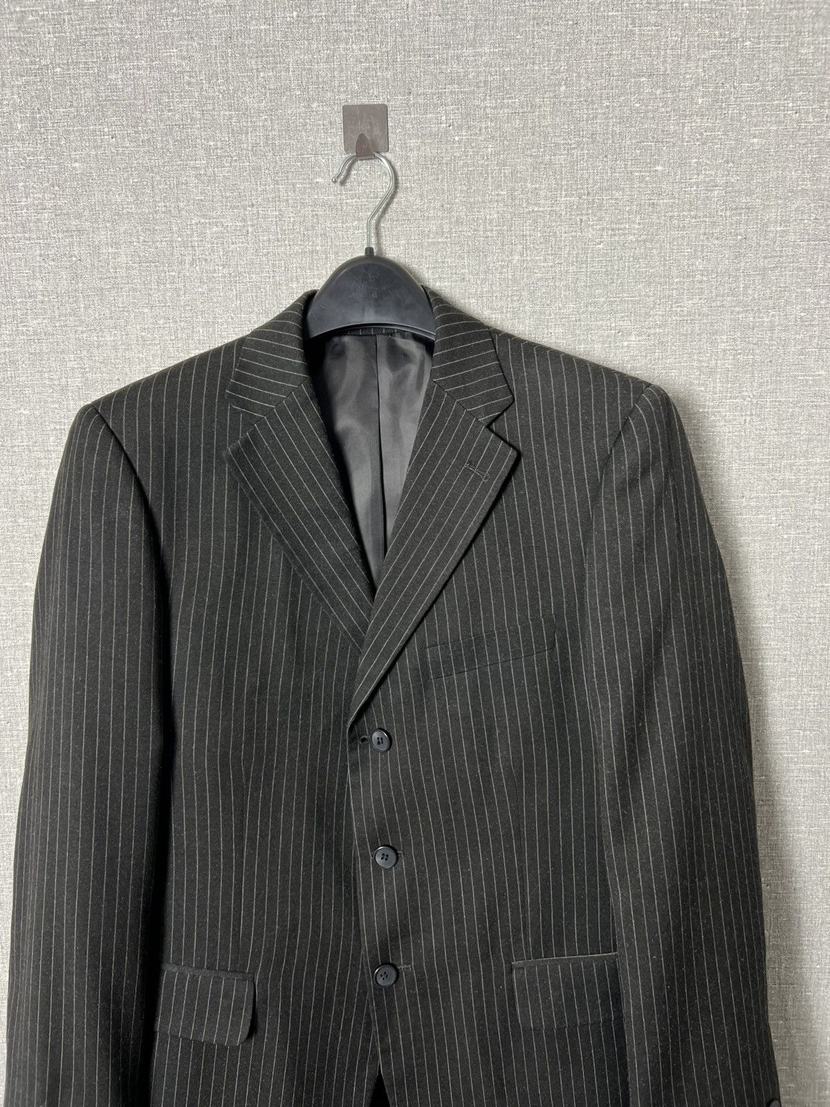 Gianfranco Ferre Gianfranco Ferre 3 Button Striped Blazer Jacket Size 48 Size 38R - 2 Thumbnail