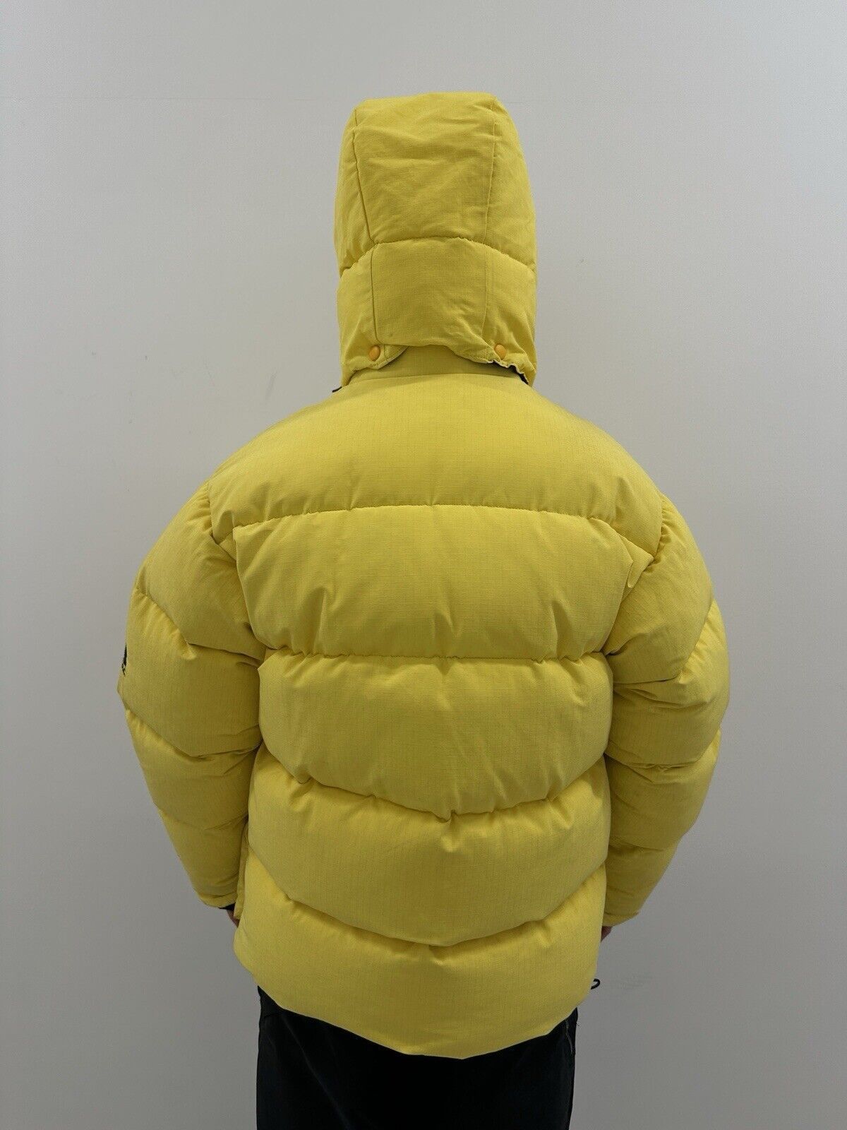 Schott Vintage 1990s 90s Yellow Puffer Down Jacket Schott NYC Men Size US S / EU 44-46 / 1 - 7 Thumbnail