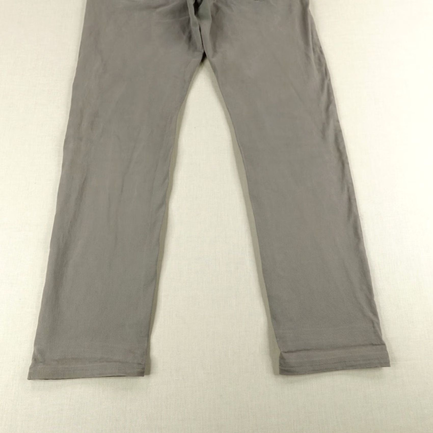 Todd Snyder Todd Snyder Jeans Mens 34x34 Gray Denim Slim Fit Straight Leg Flex Stretch Pants Jeans Size US 34 / EU 50 - 6 Thumbnail