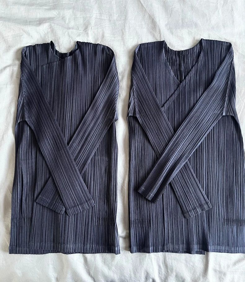 Issey Miyake issey miyake size:3 Grayish-blue cardigan Size XXS / US 00 / IT 34 - 7 Thumbnail