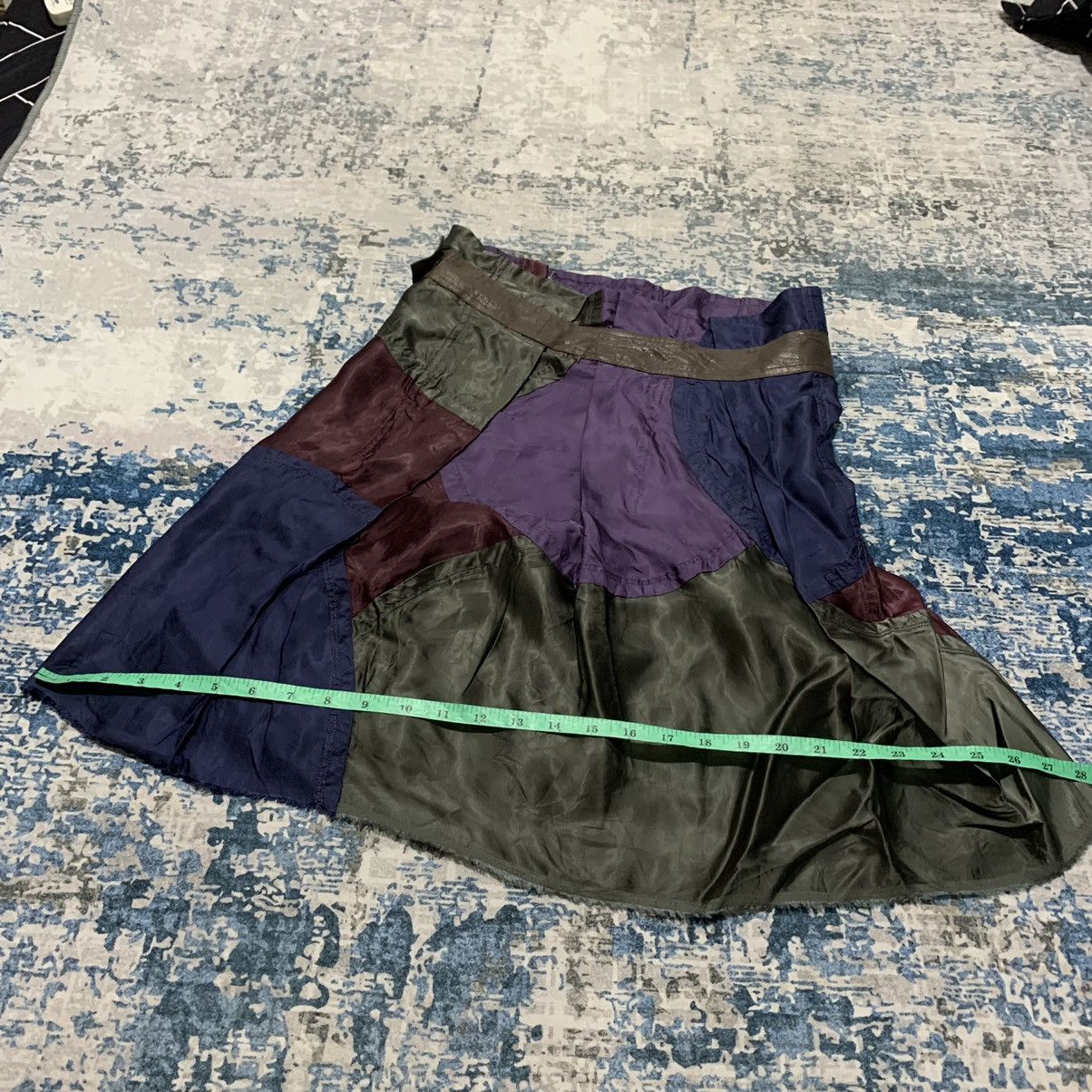 Designer × Japanese Brand Pétale patchwork skirt Size 29" - 6 Thumbnail