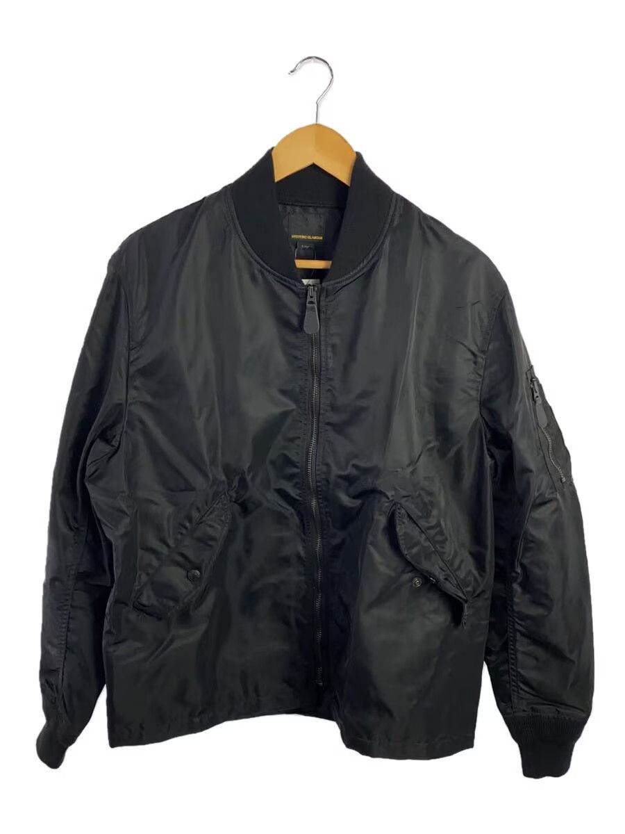 Hysteric Glamour Heavy Metal Logo MA-1 Bomber Jacket Size US L / EU 52-54 / 3 - 1 Thumbnail