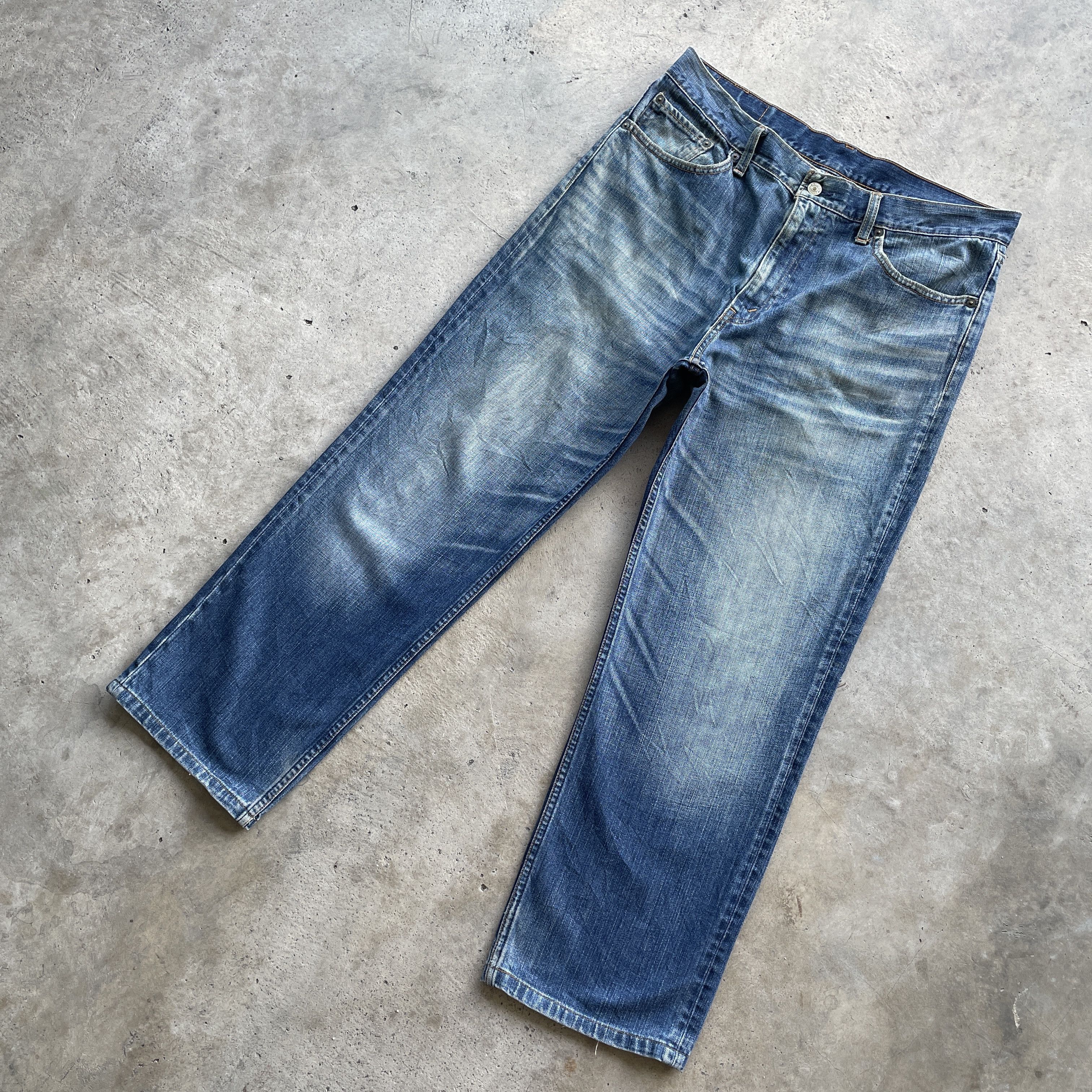 Jean × Levi's Vintage Levi’s 533 Jeans Denim Pants Faded W36 Size US 36 / EU 52 - 1 Thumbnail