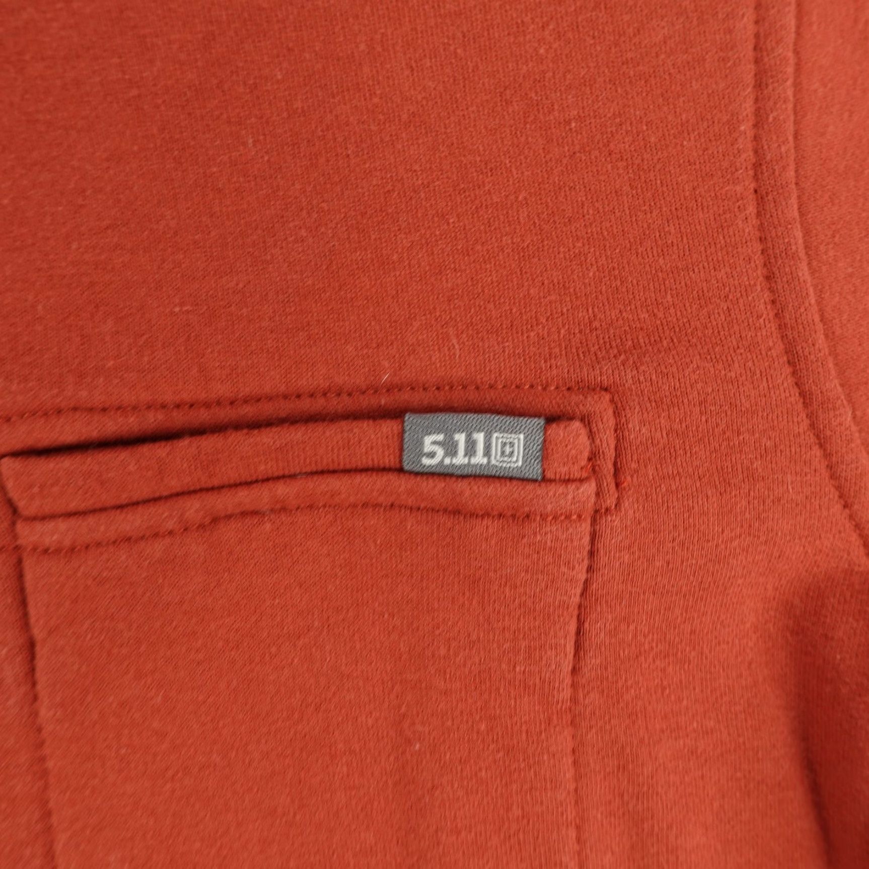 Vintage 5.11 Tactical Sweatshirt Mens Small Orange Engage Fleece Crewneck Sweater Size US S / EU 44-46 / 1 - 3 Thumbnail