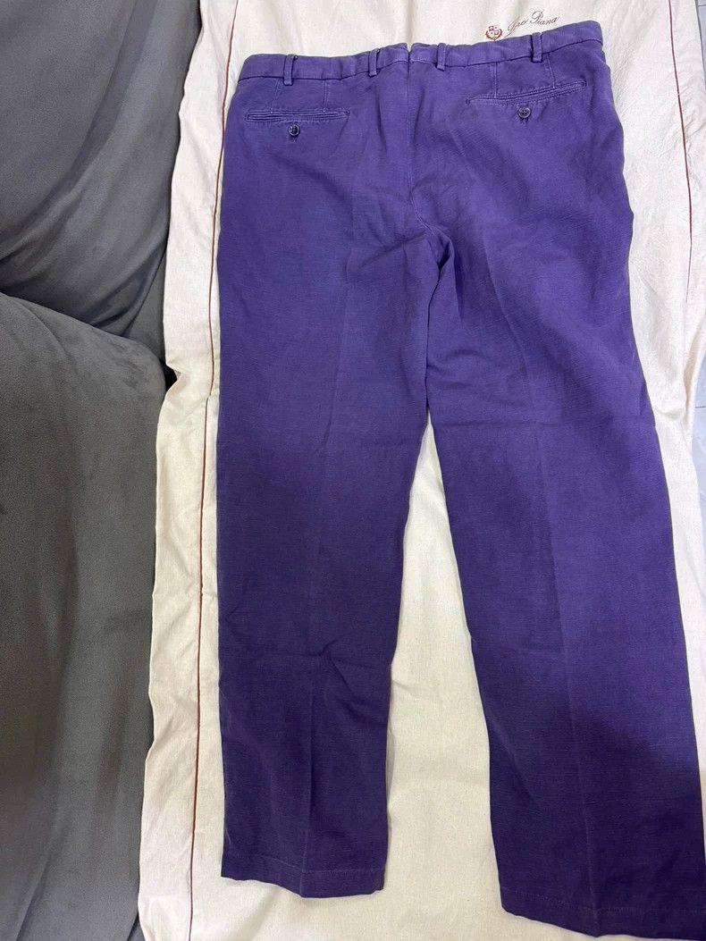 Loro Piana LORO PIANA Cotton and hemp casual pants Size 34" / US 12 / IT 48 - 2 Thumbnail