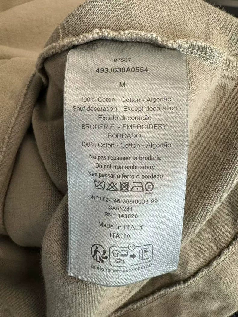 Dior Dior x Stone Island Khaki Short Sleeve Size US M / EU 48-50 / 2 - 4 Thumbnail