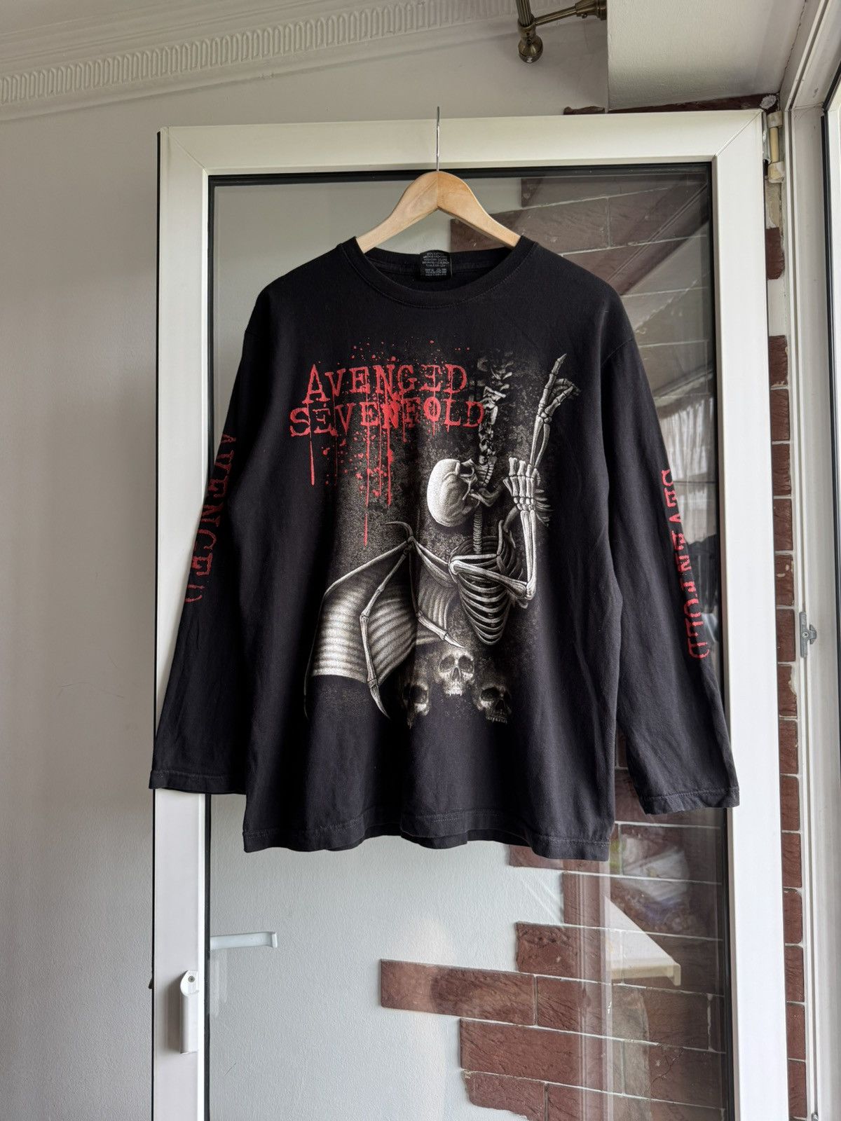 Band Tees Vintage Avenget Sevenfold Long Sleeve 0’s Size US L / EU 52-54 / 3 - 5 Thumbnail