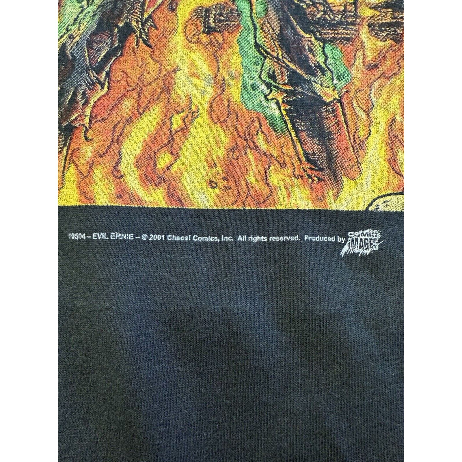 Other 2001 Evil Ernie Tshirt Chaos Comics Mens XL Comic Images Size US XL / EU 56 / 4 - 2 Thumbnail