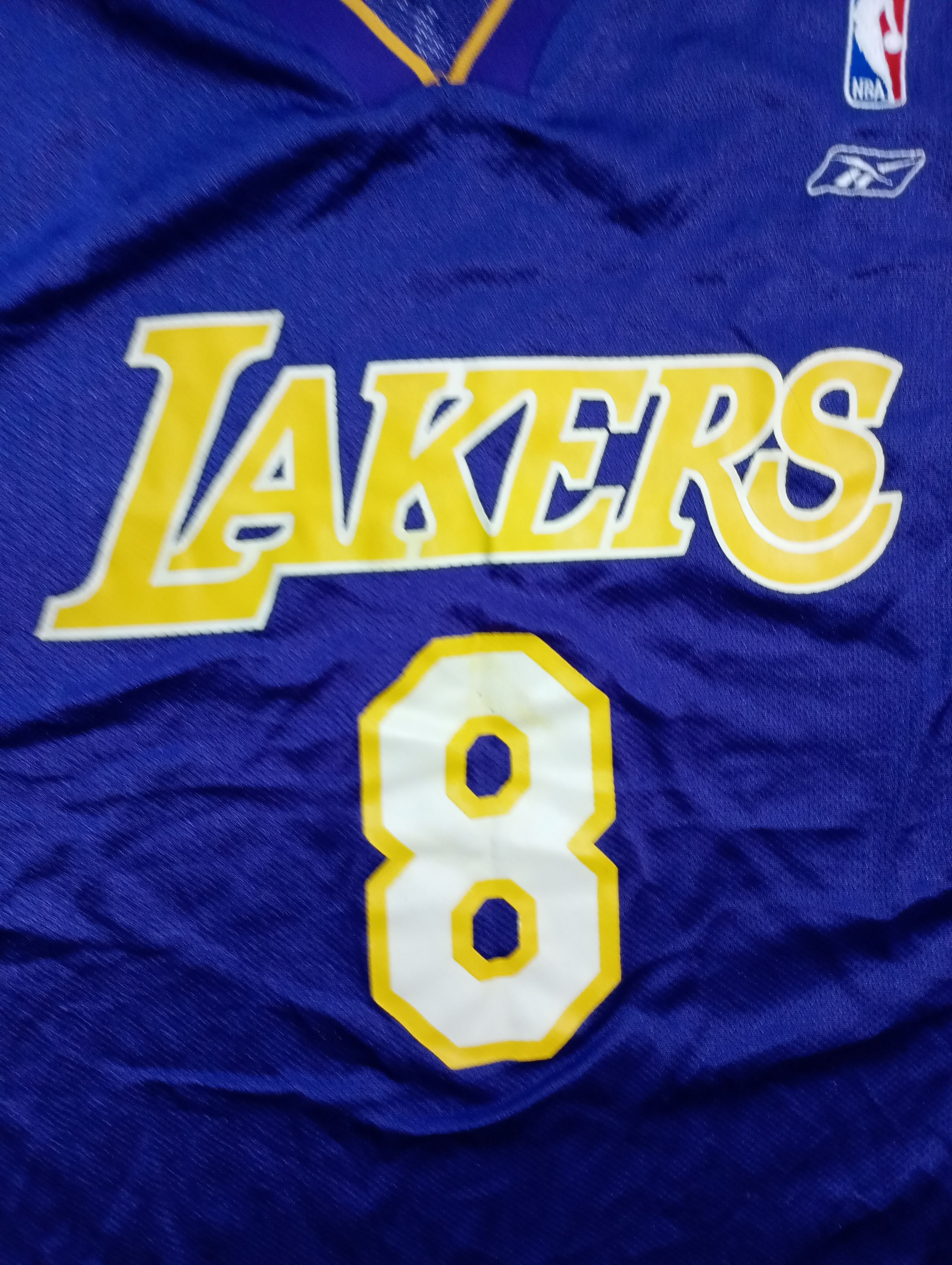 NBA × Reebok Reebok LA Lakers Jersey 8 Kobe Bryant 2002-2004 Size US XXL / EU 58 / 5 - 6 Thumbnail