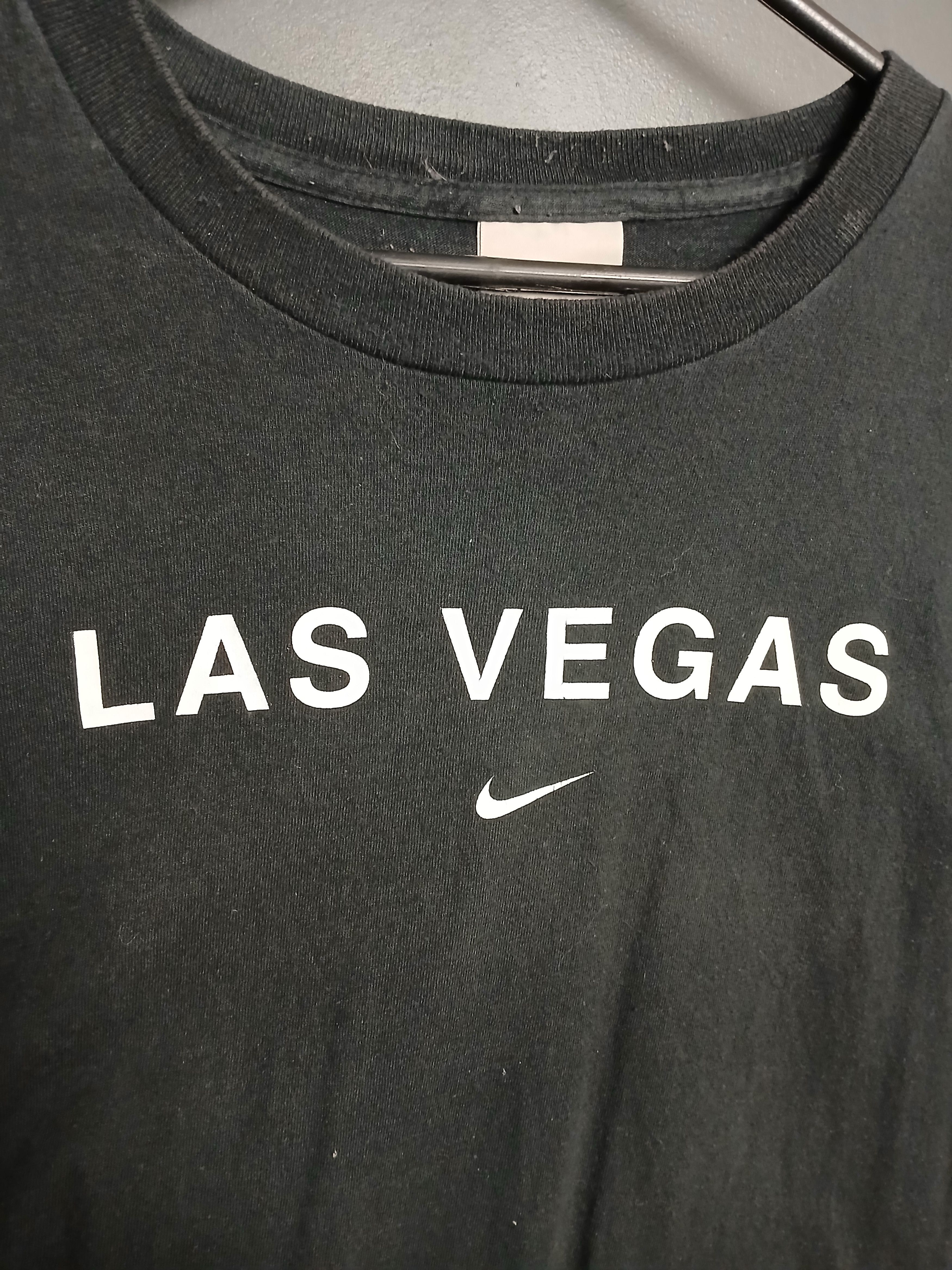 Nike × Vintage Vintage Nike Las Vegas T-Shirt Size US XL / EU 56 / 4 - 3 Thumbnail