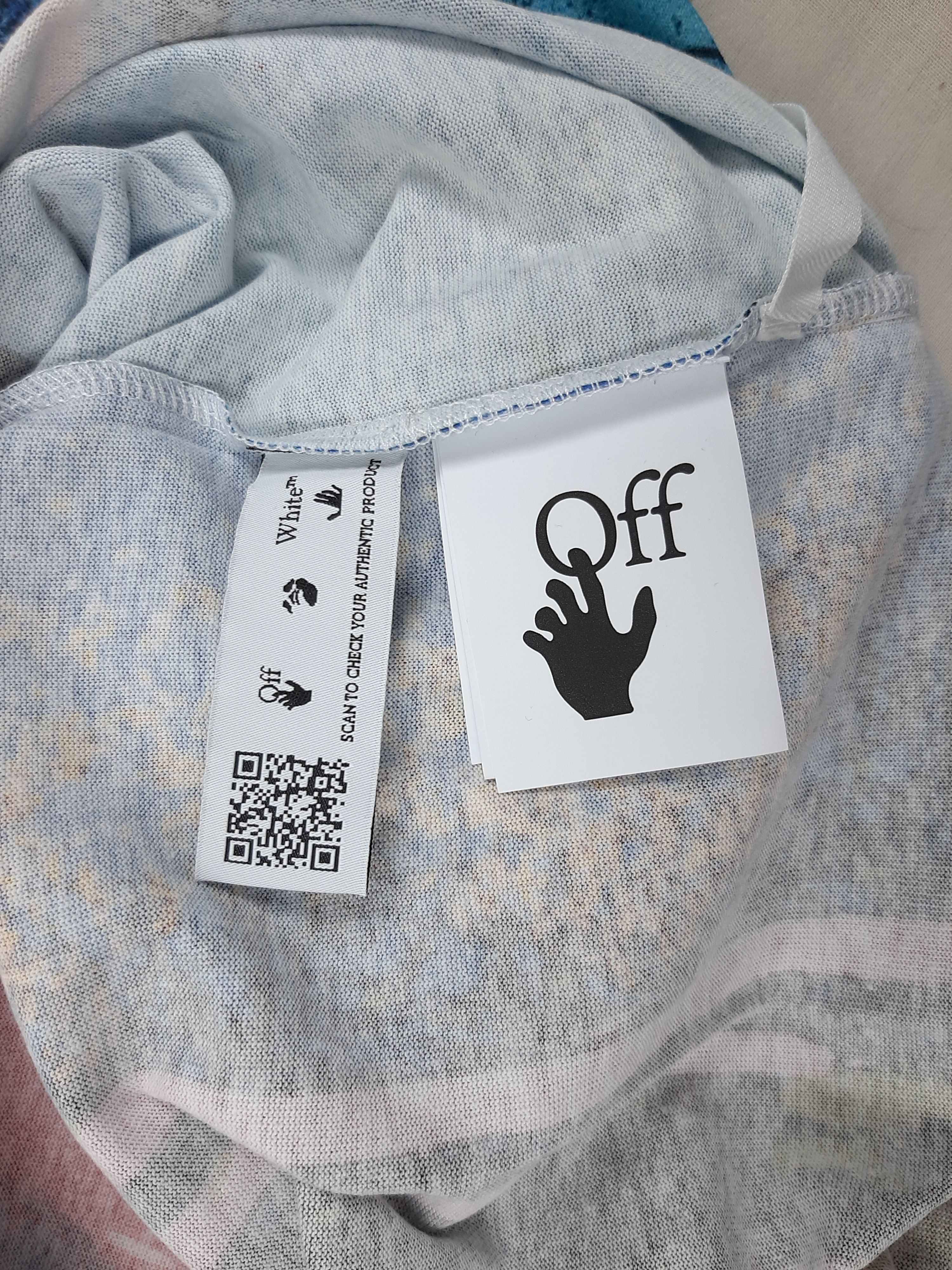 Off-White Off-White x Katsu Spray Paint T-Shirt Men's Size S Size US S / EU 44-46 / 1 - 7 Thumbnail