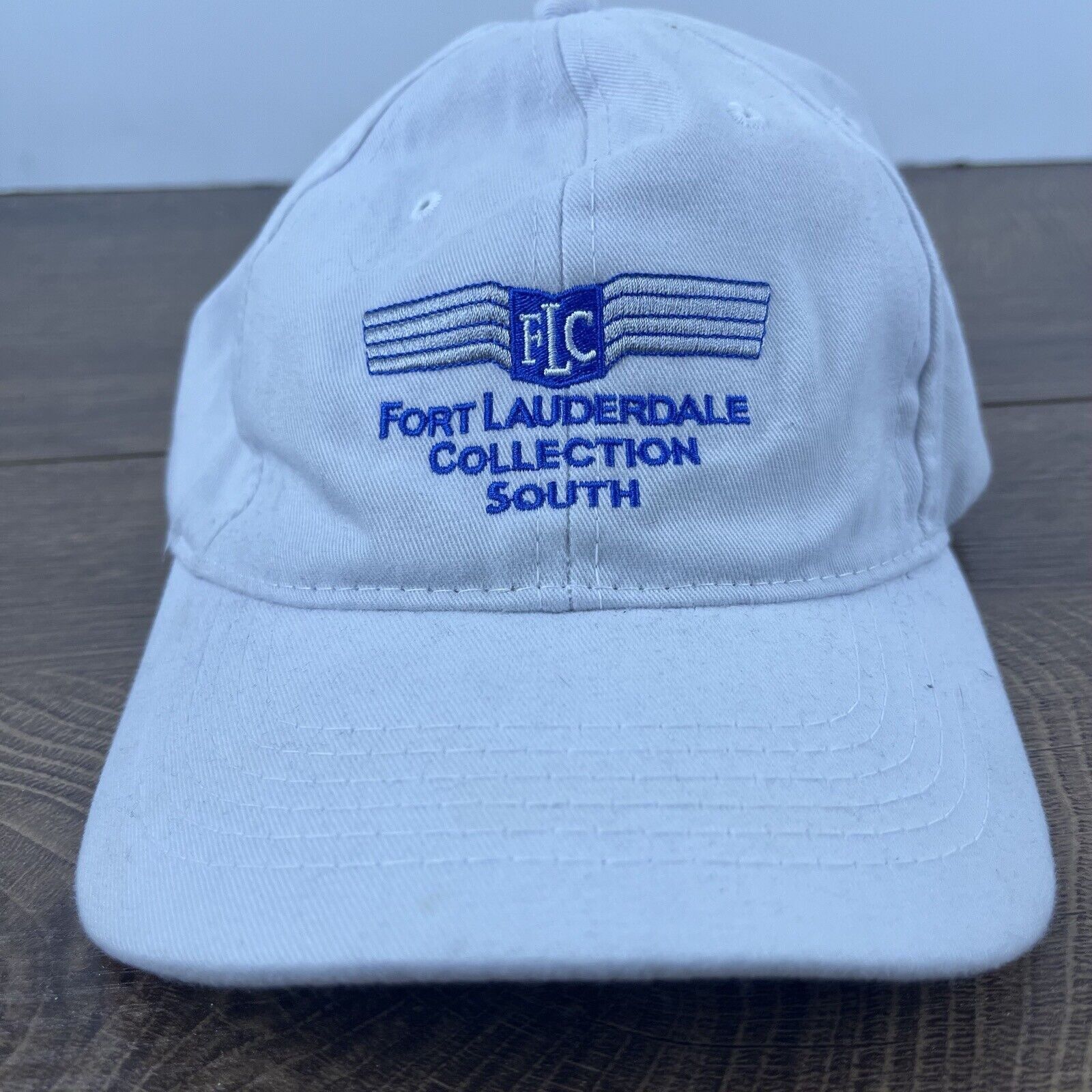 Other Fort Lauderdale Collection South Hat White Cap Hat Adjustabl Size ONE SIZE - 1 Thumbnail