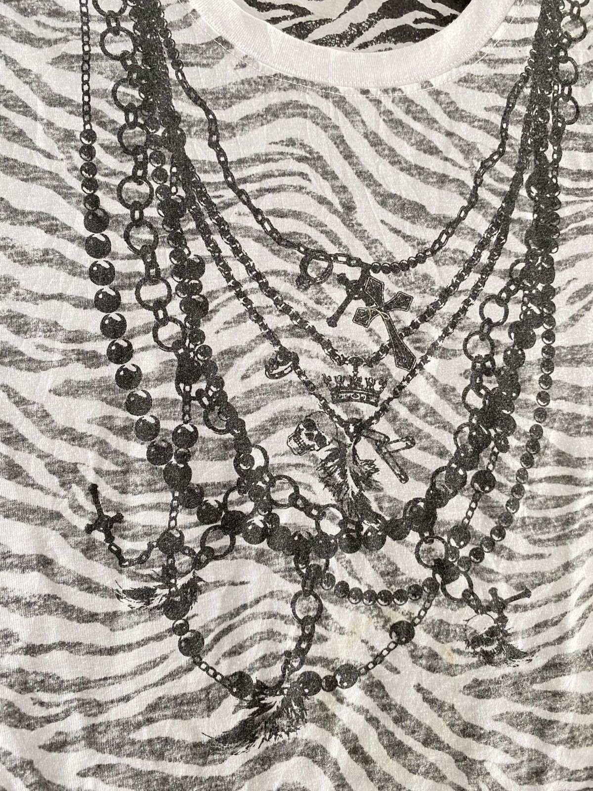 Yasuyuki Ishii Chami chami zebra jewelry printed tshirts Size US M / EU 48-50 / 2 - 3 Thumbnail