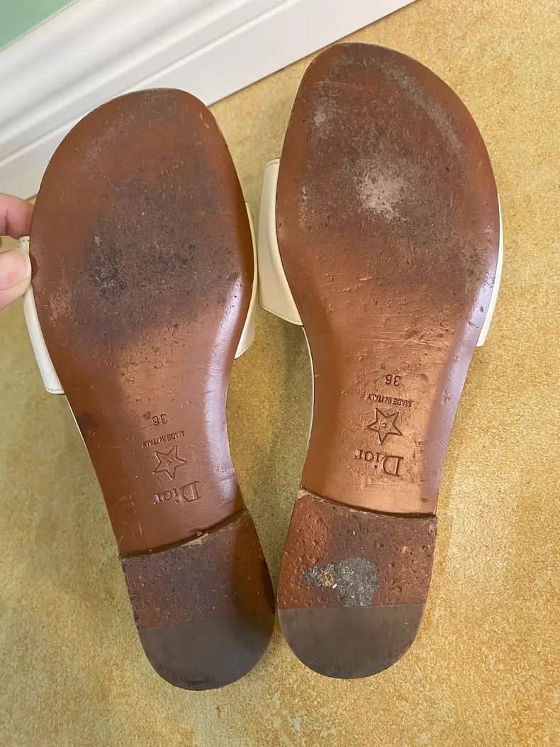 Dior Dior CD Logo Flat Slip-2505 Size US 9 / EU 42 - 5 Thumbnail