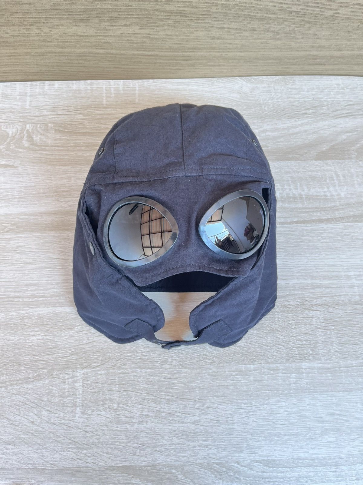 Vintage Goggle Trapper Hat Aviator by Worryland Look Like Cp Company Size ONE SIZE - 1 Thumbnail