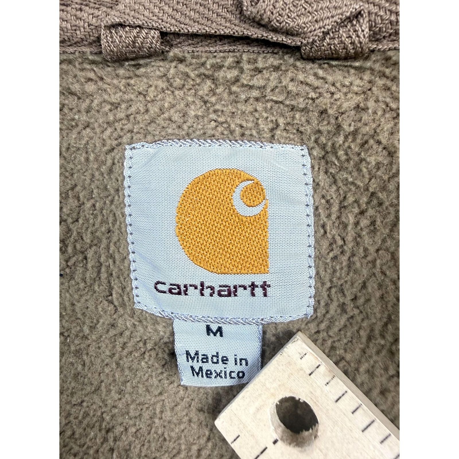 Carhartt Carhartt Hoodie Mens M Brown Full Zip Fleece Pockets Sweatshirt Jacket Style Size US M / EU 48-50 / 2 - 3 Thumbnail
