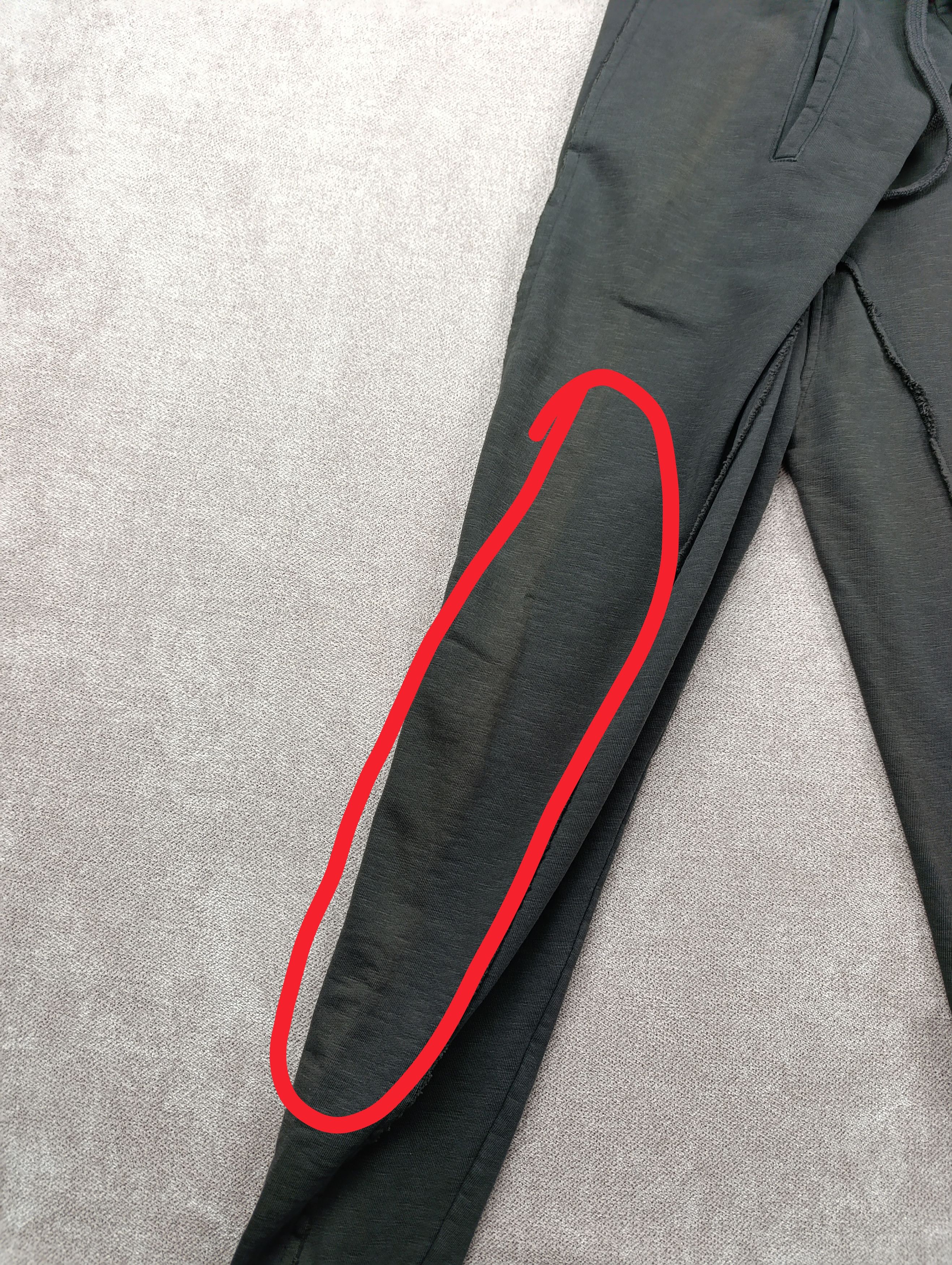 Thom Krom THOM KROM MENS AVANTGARDE ASYMMETRIC SWEATPANTS Size US 30 / EU 46 - 6 Thumbnail