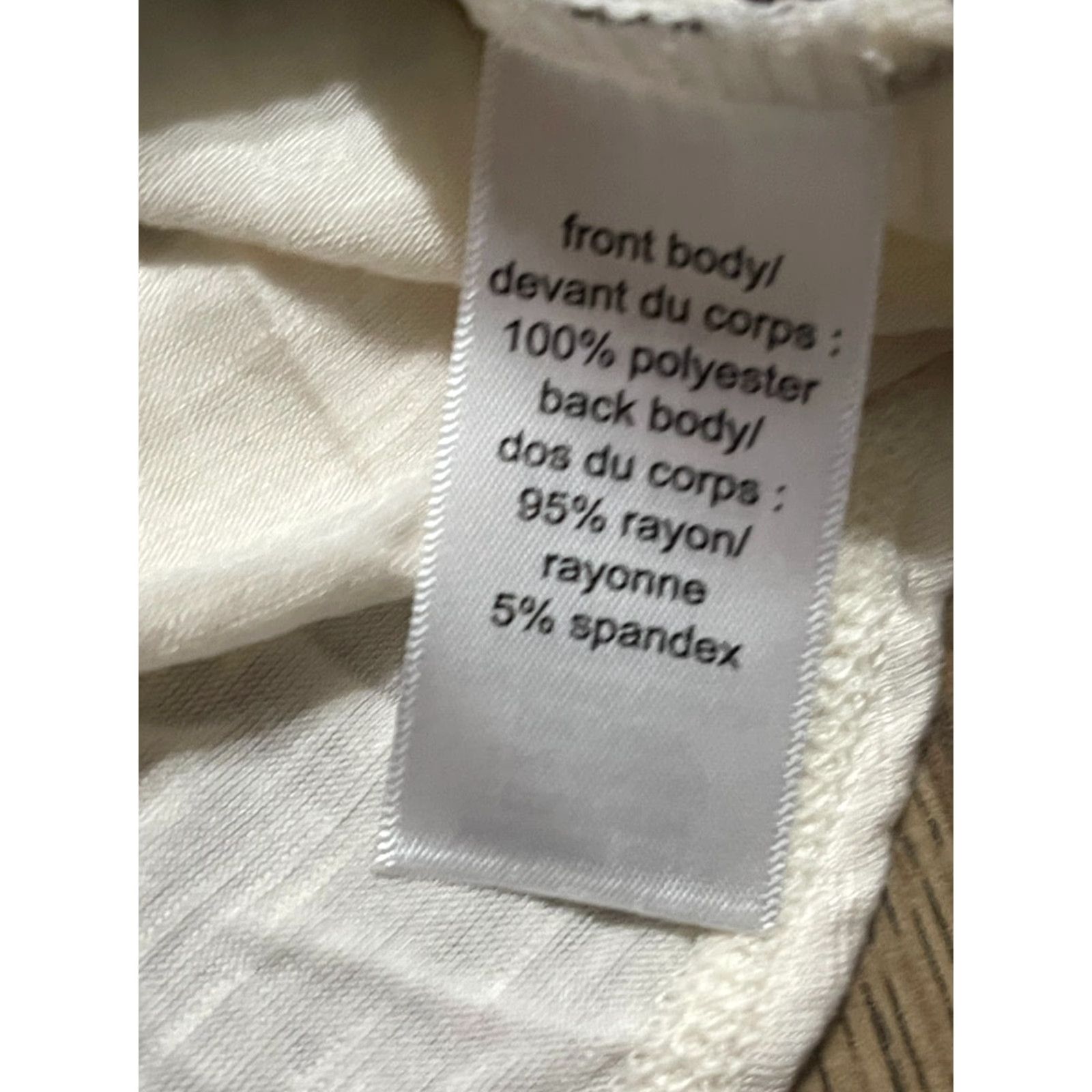 Vintage Maurices Tank Top Women's XS White Floral Sleeveless Shirt Regular Size XS Adults Womens Size XS / US 0-2 / IT 36-38 - 6 Thumbnail