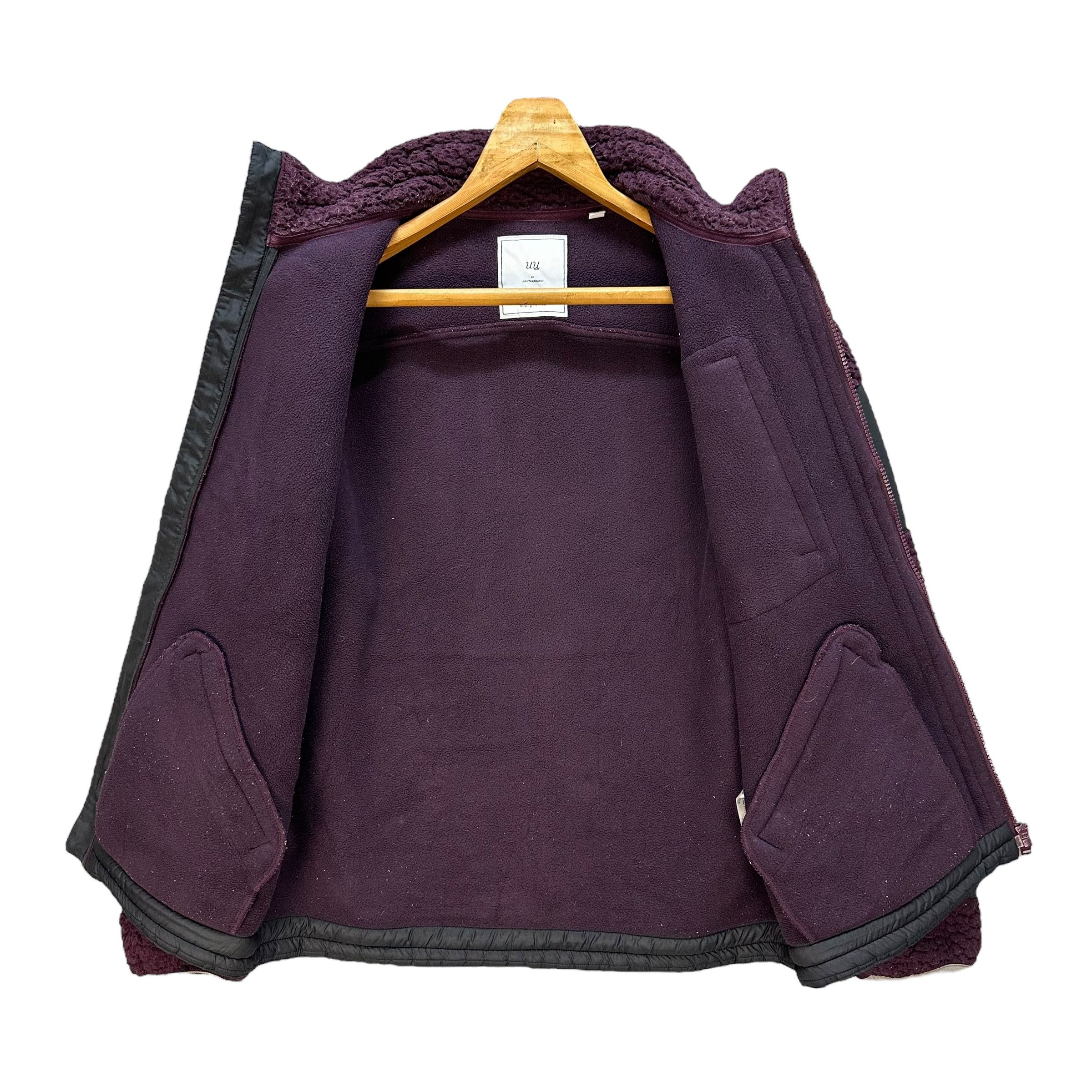 Uniqlo UNIQLO UNDERCOVER DEEP PILE PURPLE FLEECE JACKET #A55-1257 Size US M / EU 48-50 / 2 - 6 Thumbnail