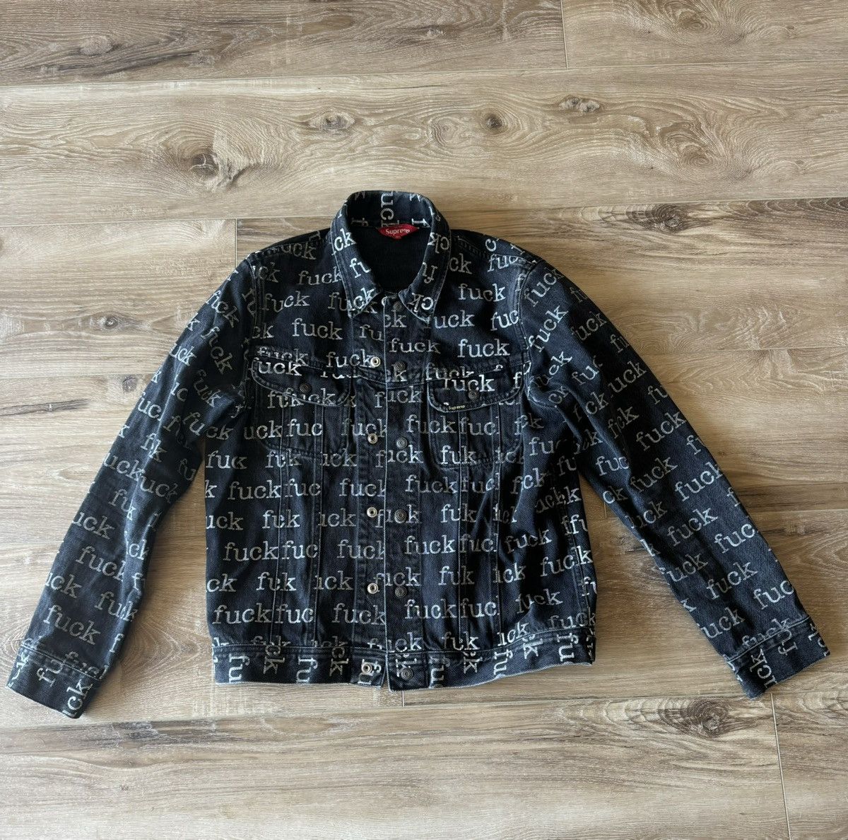 Supreme Supreme Fuck Denim Jacket SS13 Size US M / EU 48-50 / 2 - 4 Thumbnail