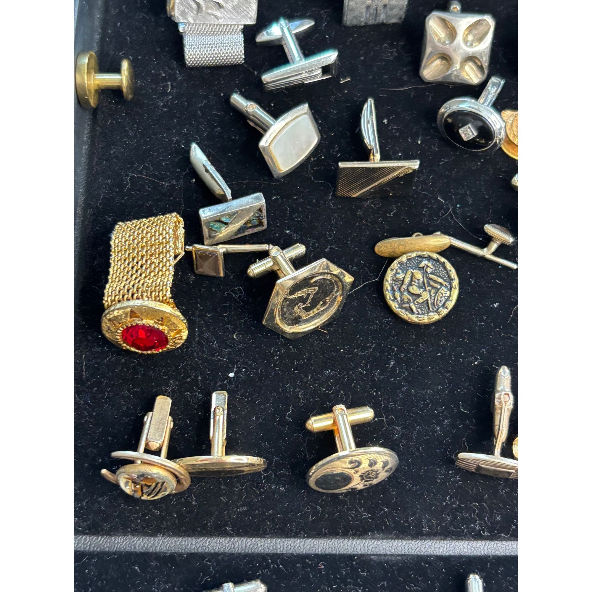 Other Single cufflink Vintage Gold & Silver Tone Assorted Cufflink Size ONE SIZE - 4 Thumbnail