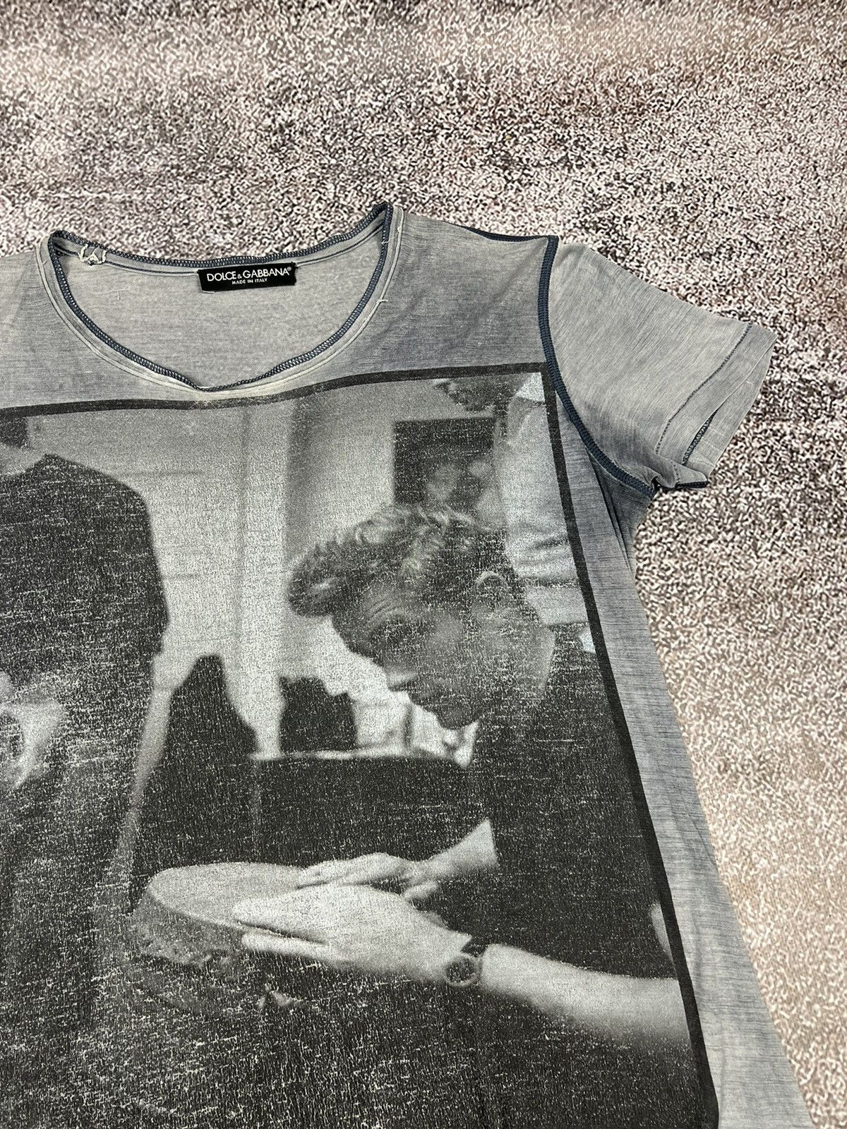 Dolce & Gabbana Mainline Dolce & Gabbana James Dean Mesh Top Size M / US 6-8 / IT 42-44 - 6 Thumbnail