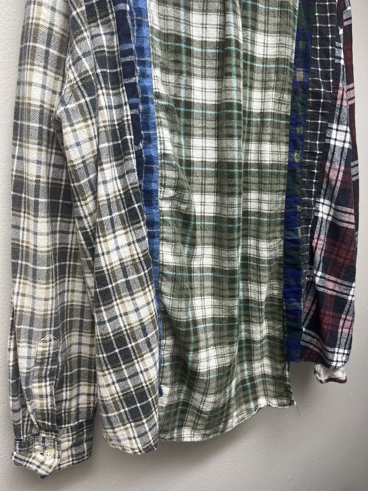 Needles Needles Rebuild 7 Cut Flannel Shirt Size US L / EU 52-54 / 3 - 9 Thumbnail