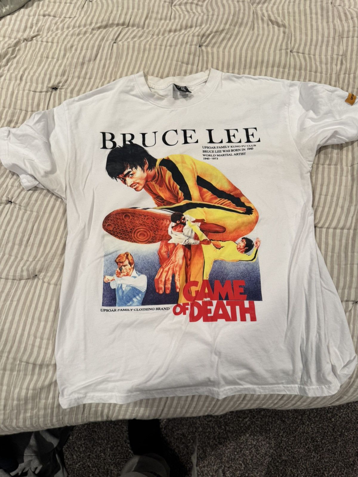 Vintage Bruce Lee Game of Death Vintage Tee Size US XL / EU 56 / 4 - 1 Thumbnail