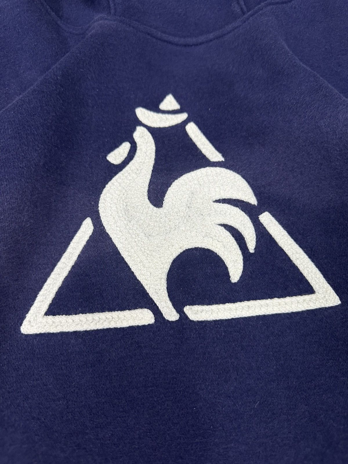 Le Coq Sportif Vintage Le Coq Sportif Big Center logo Hoodie Z299 Size US L / EU 52-54 / 3 - 3 Thumbnail