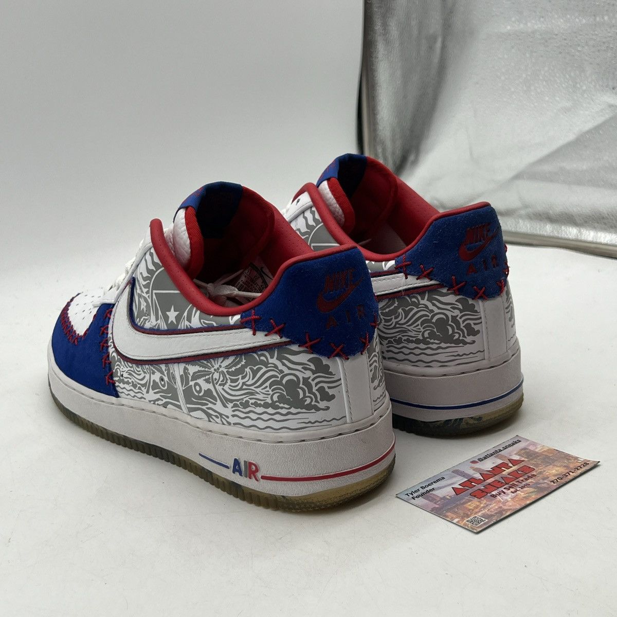 Nike Air Force 1 Puerto Rico Size US 11 / EU 44 - 4 Thumbnail