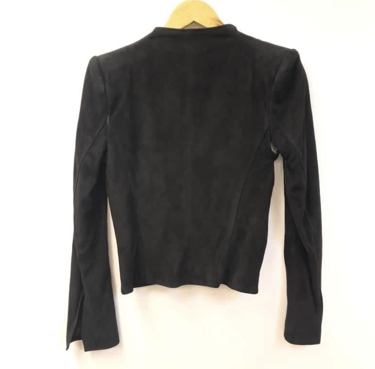 Haider Ackermann Haider Ackermann Black Leather Jacket Size US XXS / EU 40 - 2 Thumbnail