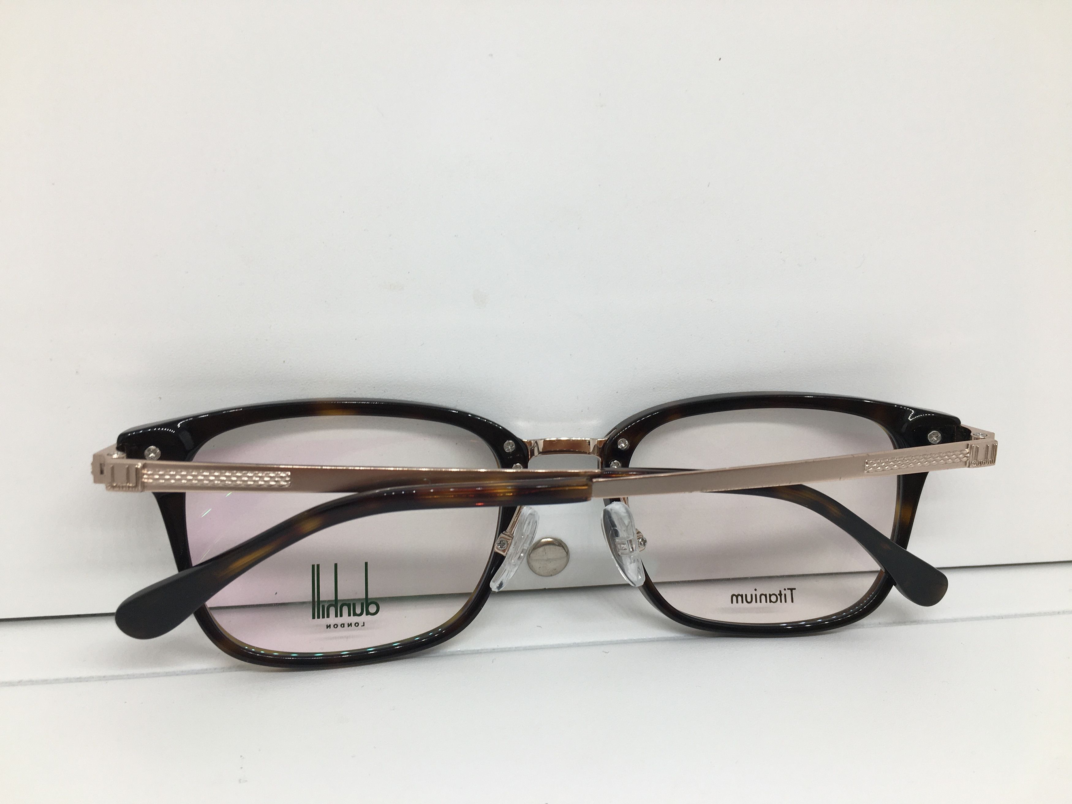 Other Dunhill P3 Shape Tortoise RX Eyeglasses Frame Size ONE SIZE - 9 Thumbnail