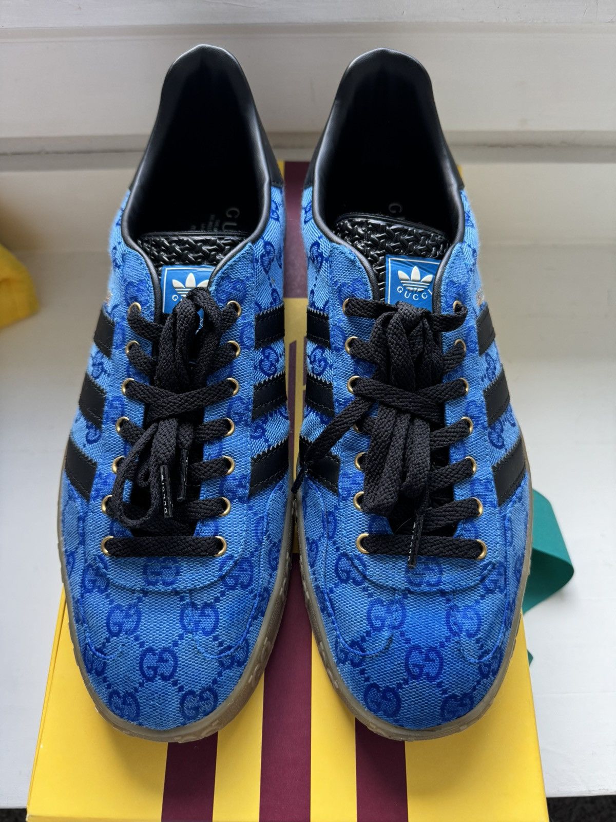 Adidas  Gucci Gucci x Adidas Gazelle GG Monogram | Grailed