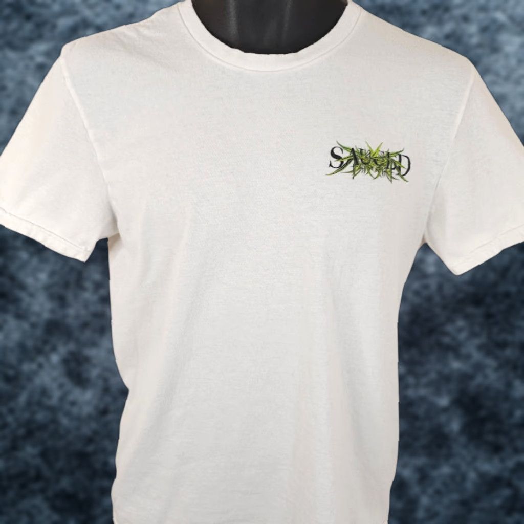 Vintage Sauced Cannabis T Shirt Mens White District Shirt S Small Marijuana Promo 90s? Size US S / EU 44-46 / 1 - 1 Thumbnail