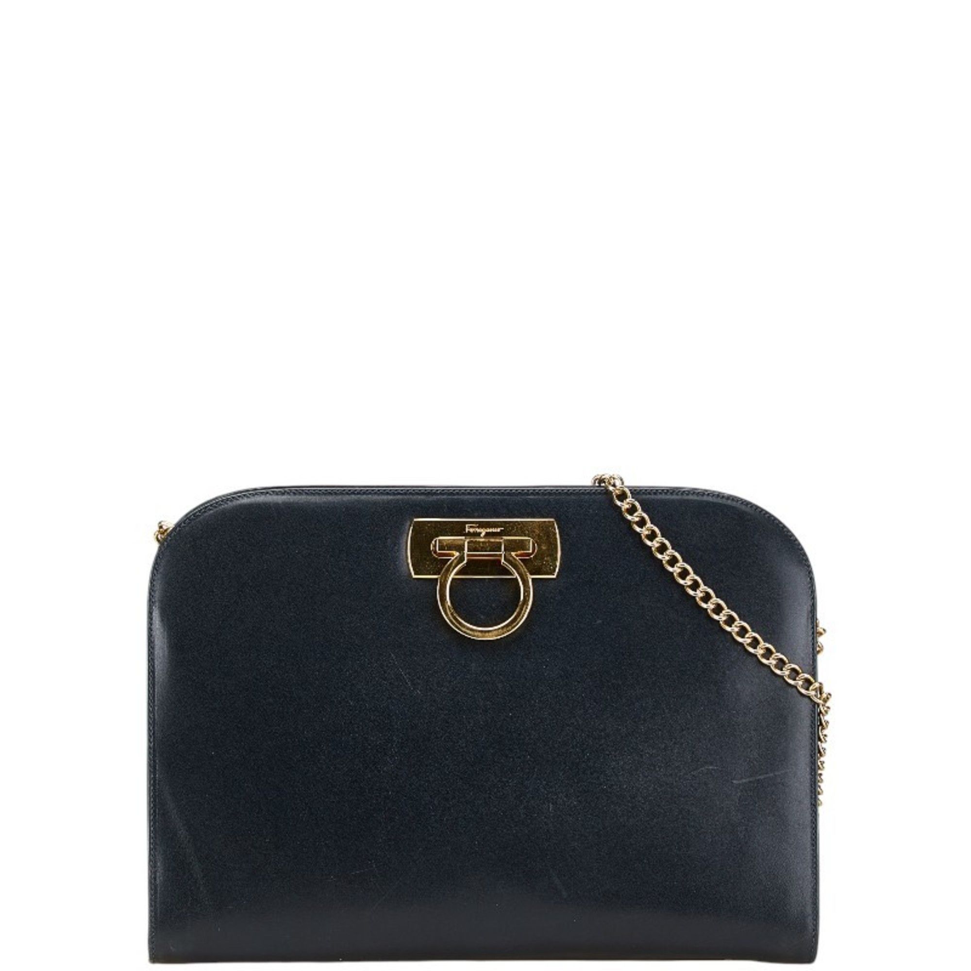 Salvatore Ferragamo SALVATORE FERRAGAMO 'Arch' Black Matte