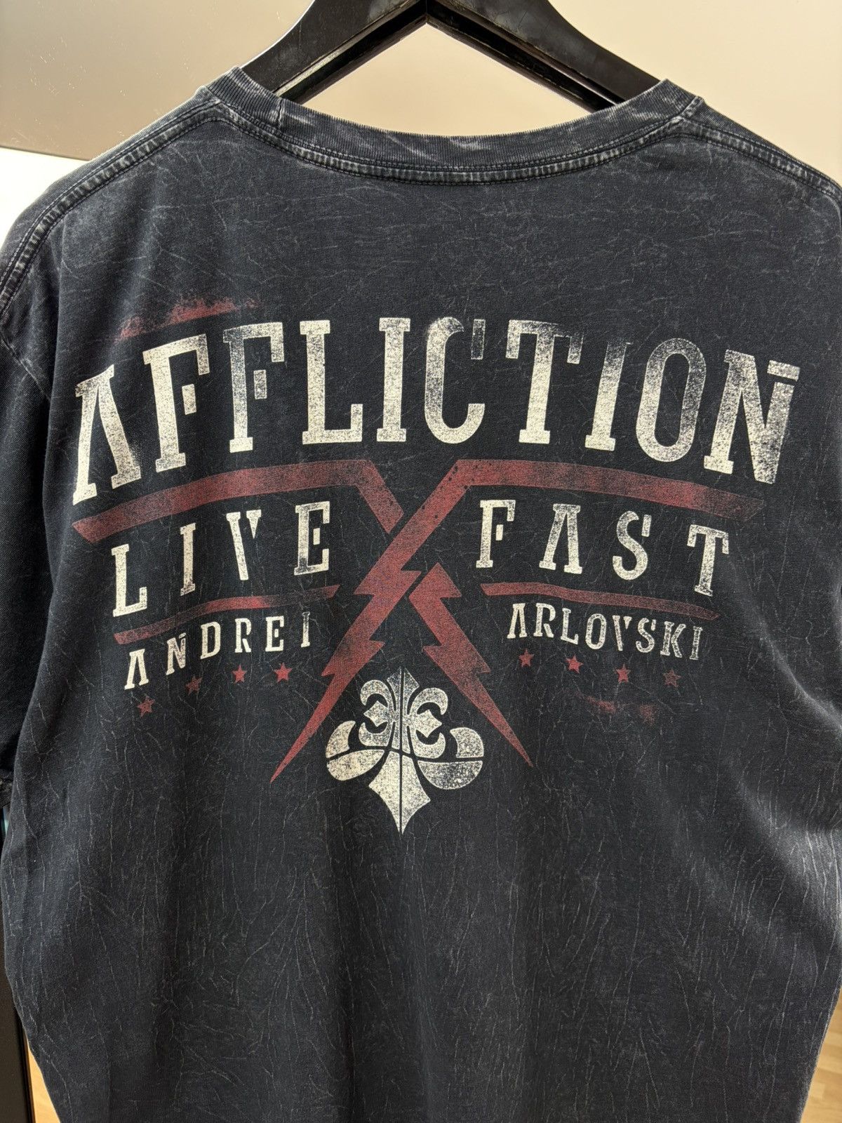 Affliction Affliction Skull T Shirt Y2K Vintage MMA Graphic Archive Tee Size US XL / EU 56 / 4 - 7 Thumbnail