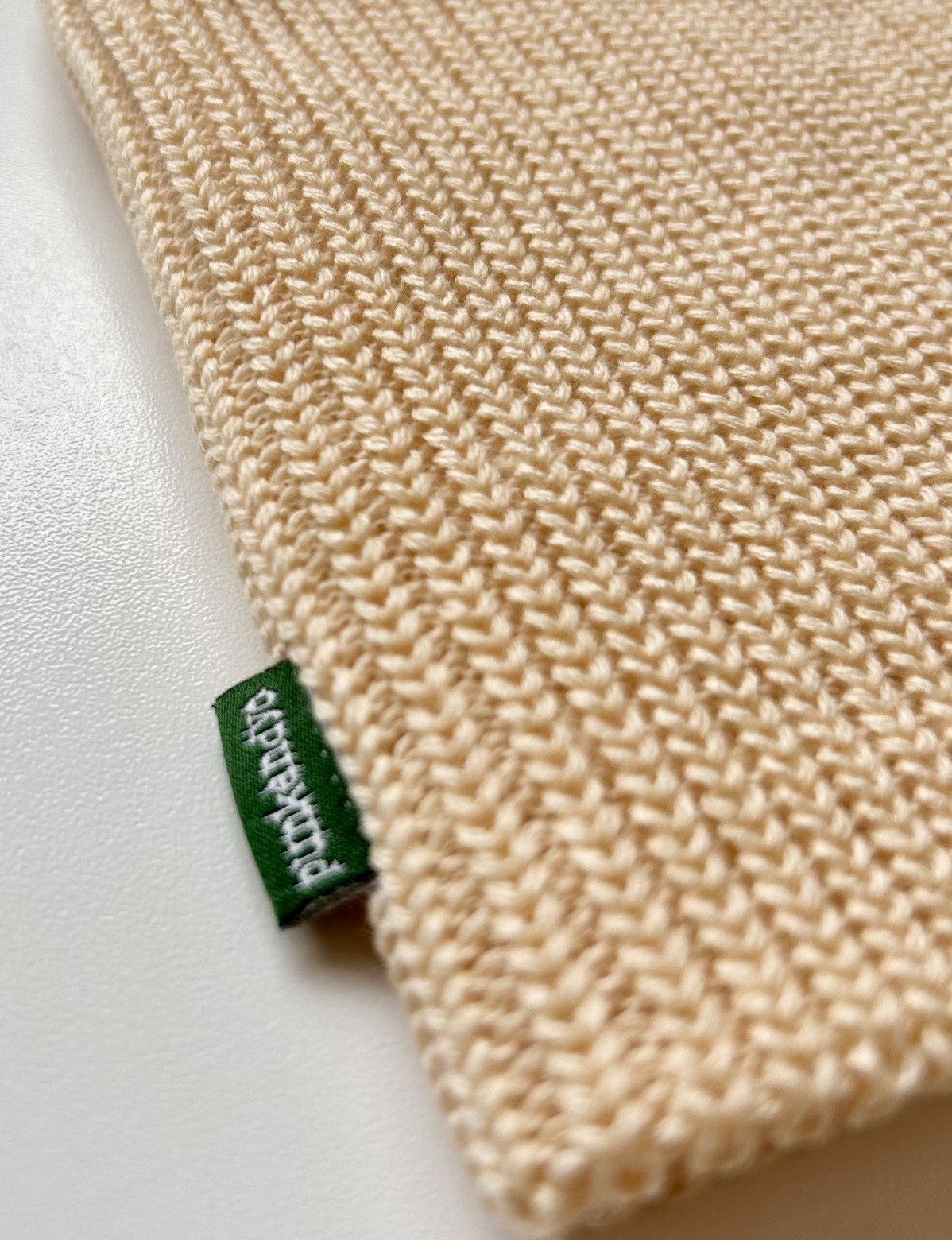 Punk and Yo Punk&Yo Ribbed Beige beanie Size ONE SIZE - 4 Thumbnail