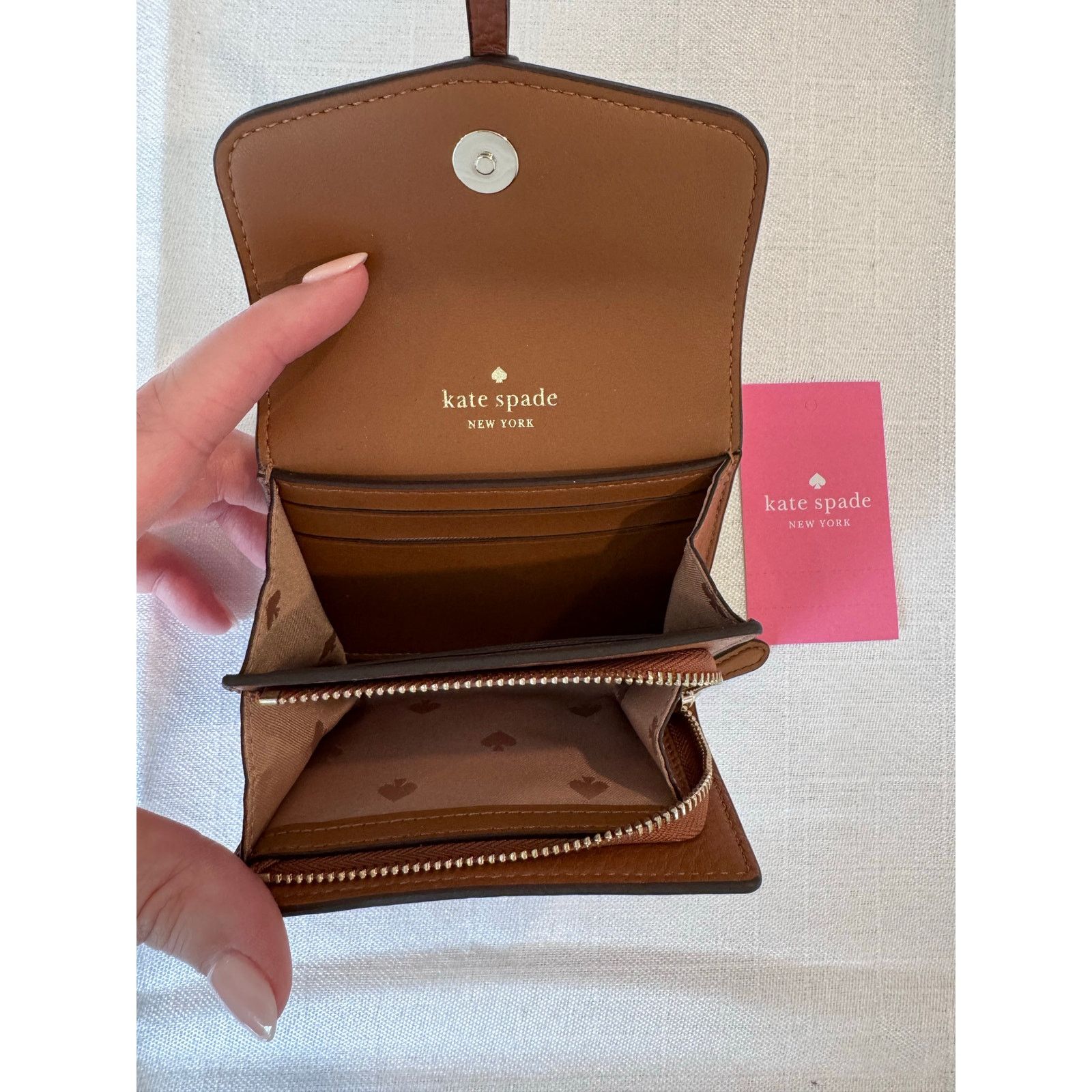 Kate Spade Kate Spade Marti Pebbled Leather Wallet, NWT Size ONE SIZE - 4 Thumbnail