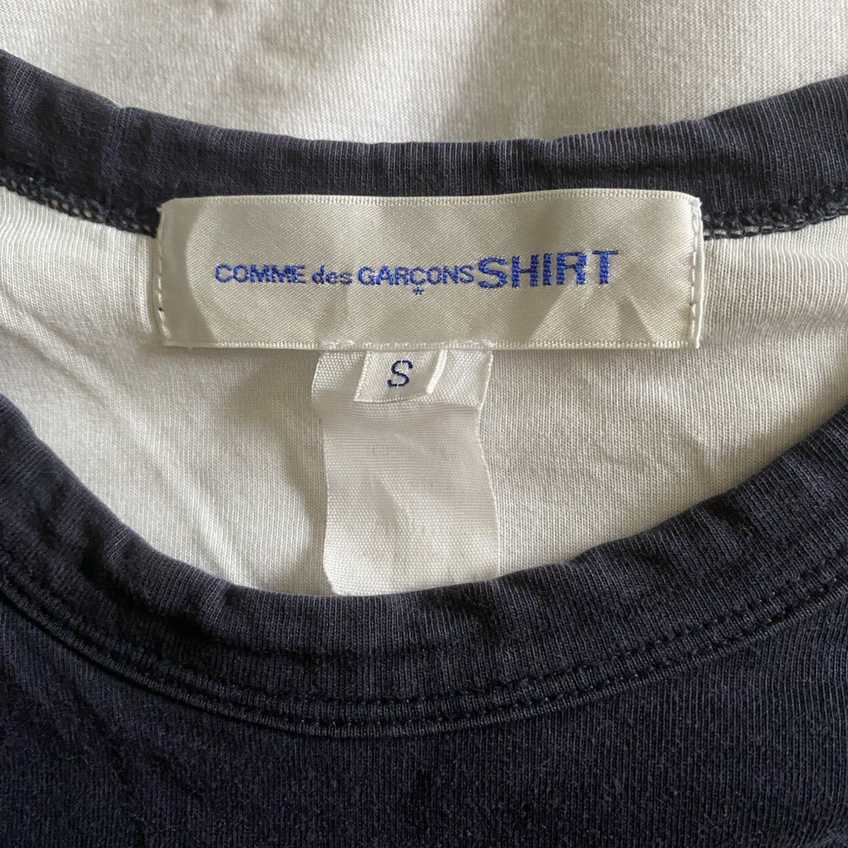 Comme des Garcons Comme Des Garcons Homme Cut and Sew T Shirt Size US S / EU 44-46 / 1 - 8 Thumbnail