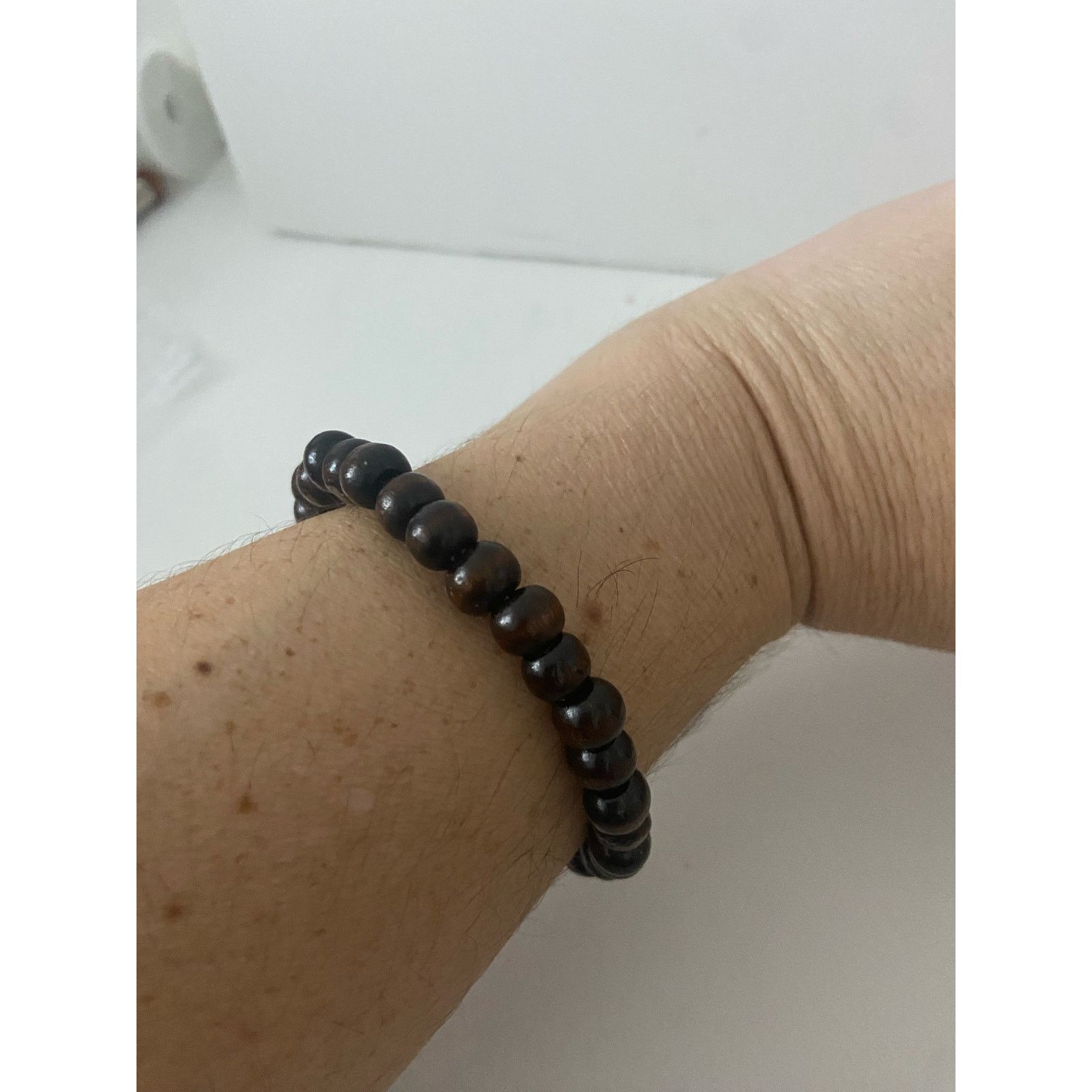 Handmade wood bead bracelet Size ONE SIZE - 1 Thumbnail
