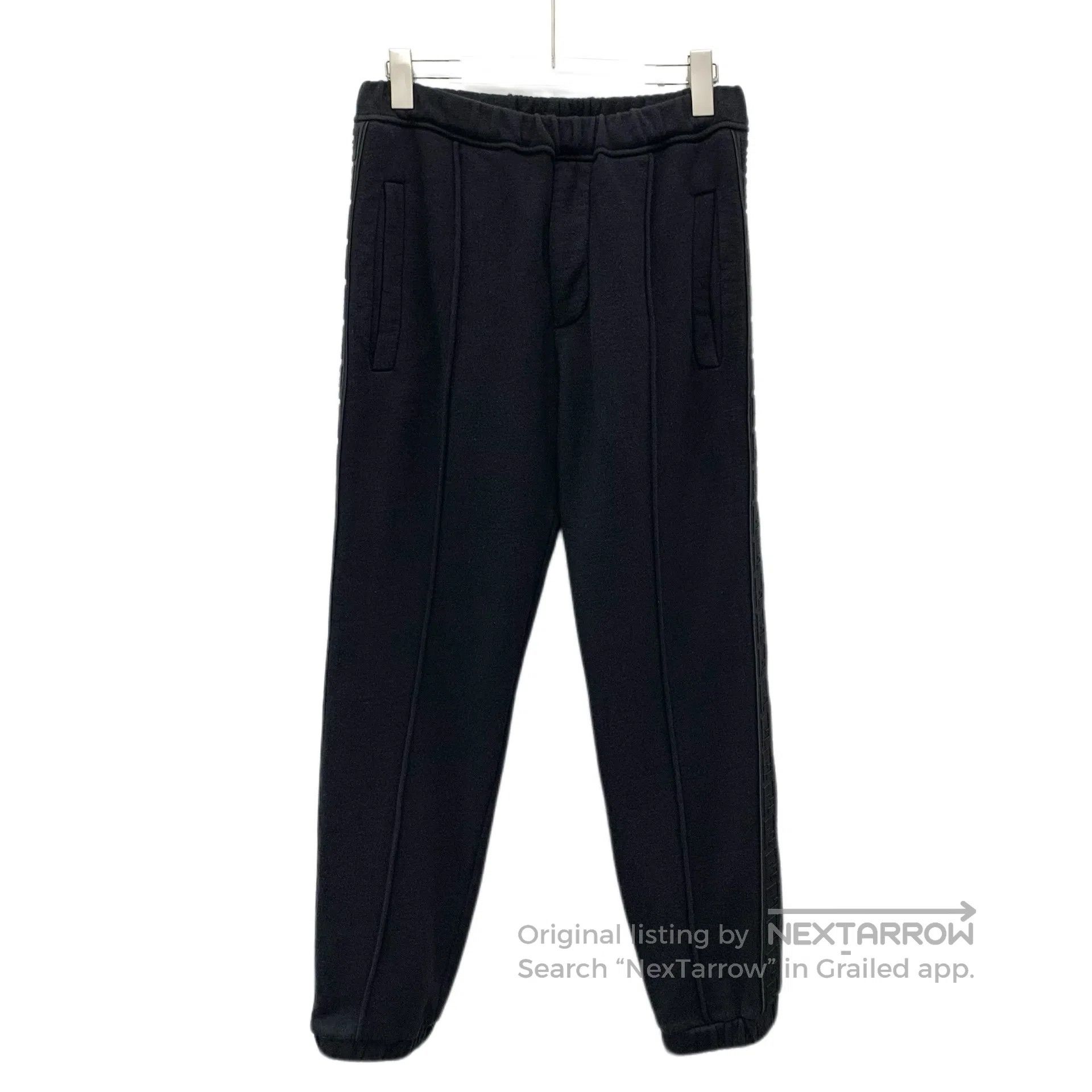 Fendi FENDI Black cotton casual trousers| Size US 30 / EU 46 - 1 Thumbnail